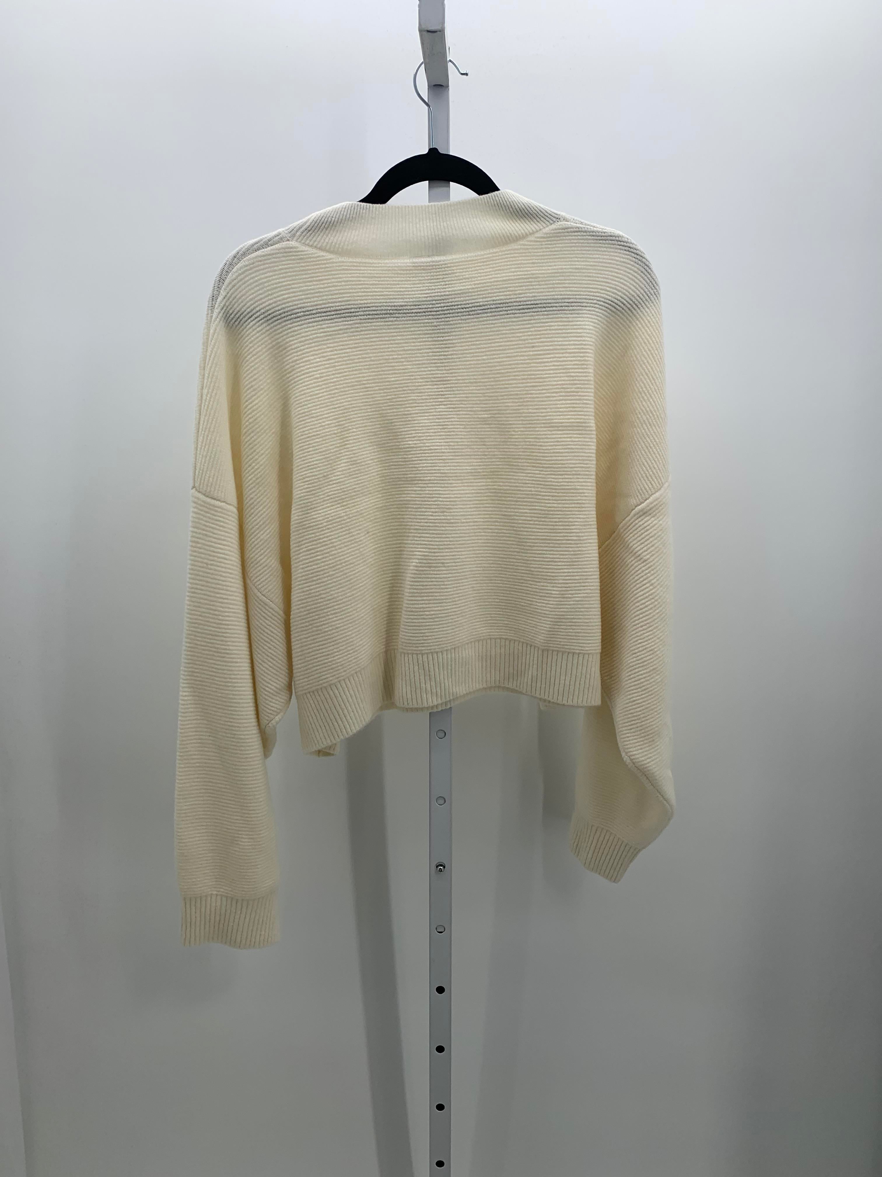 Free People Size Small Misses Long Slv Sweater