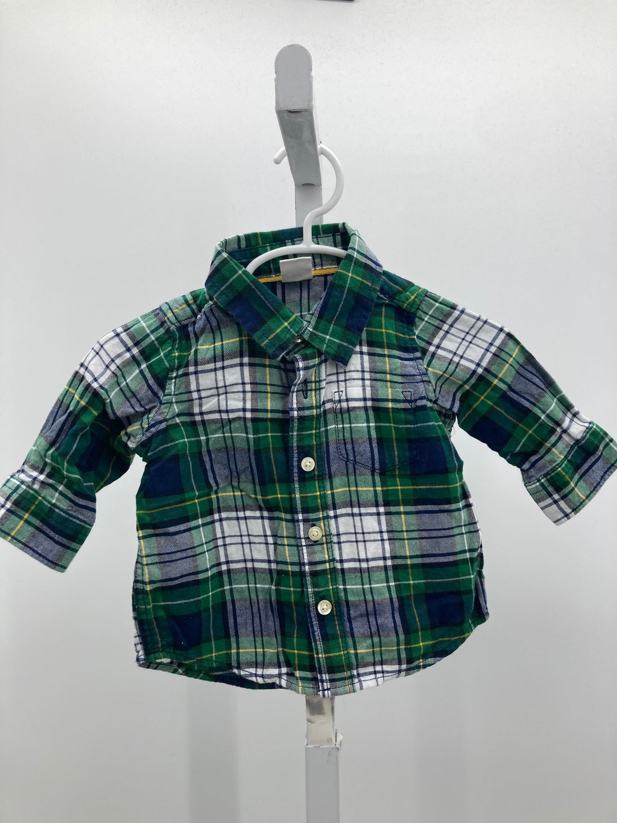 NAVY PLAID