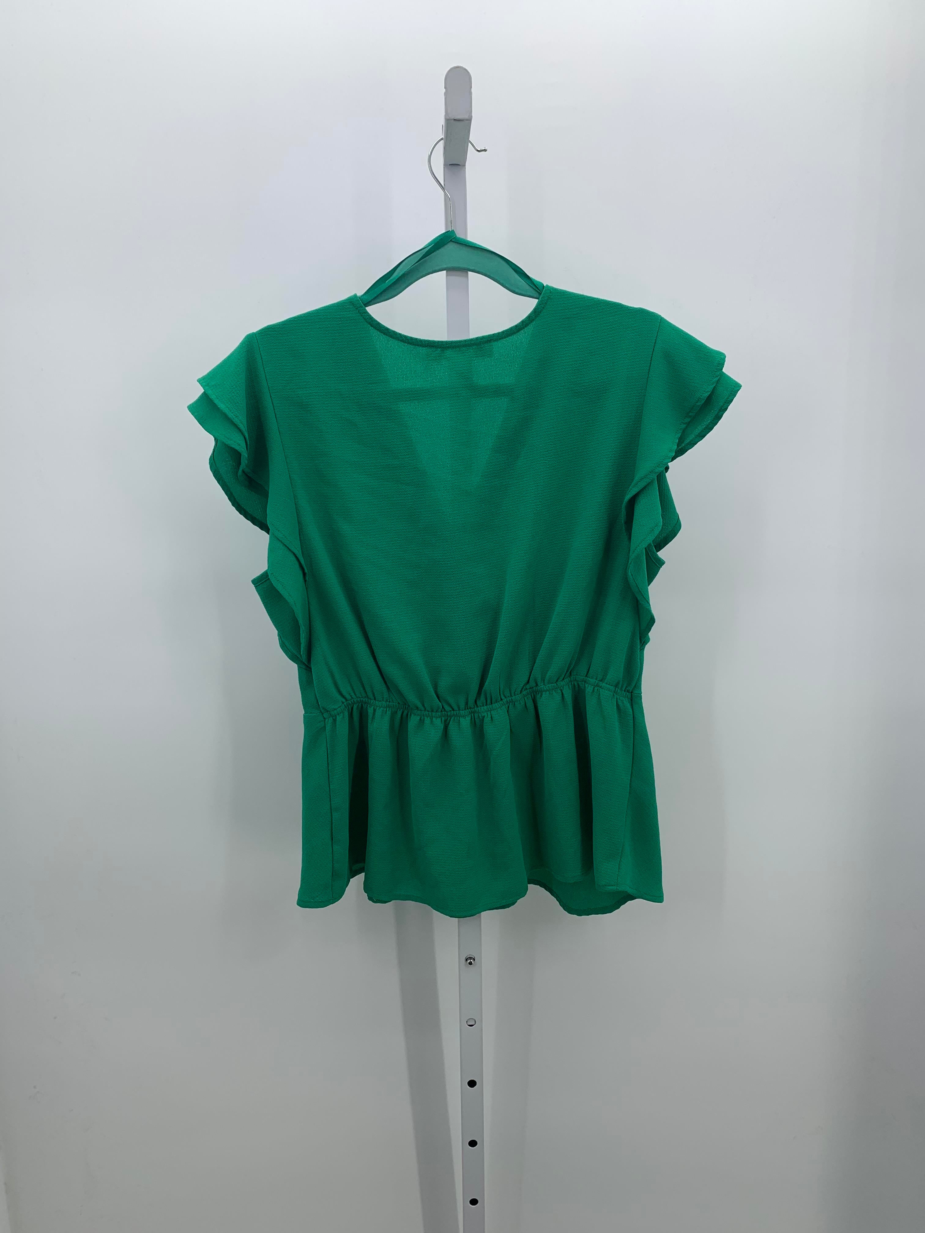 monteau Size Extra Large Misses Short Sleeve Shirt