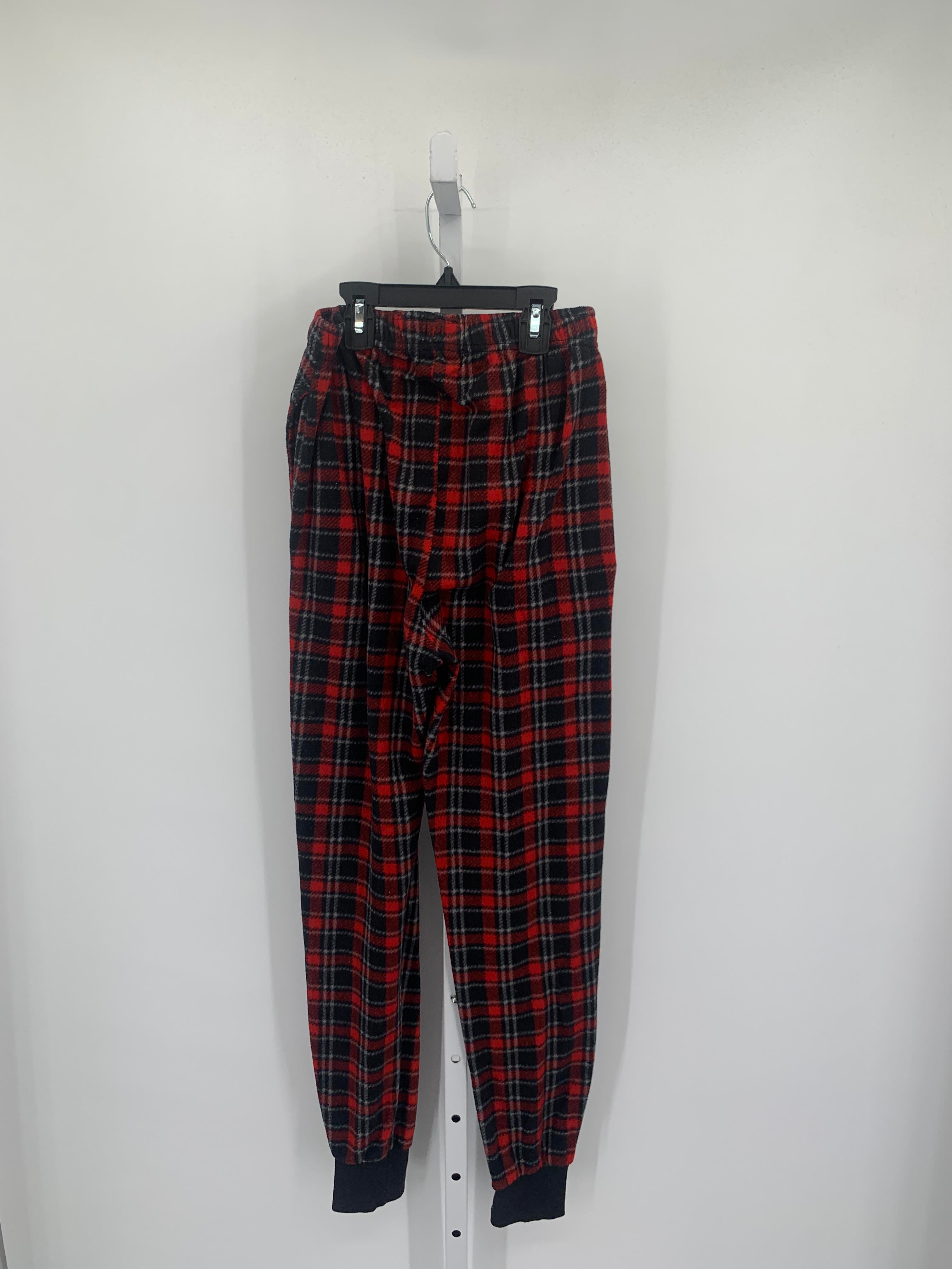 PLAID FLEECE PANTS