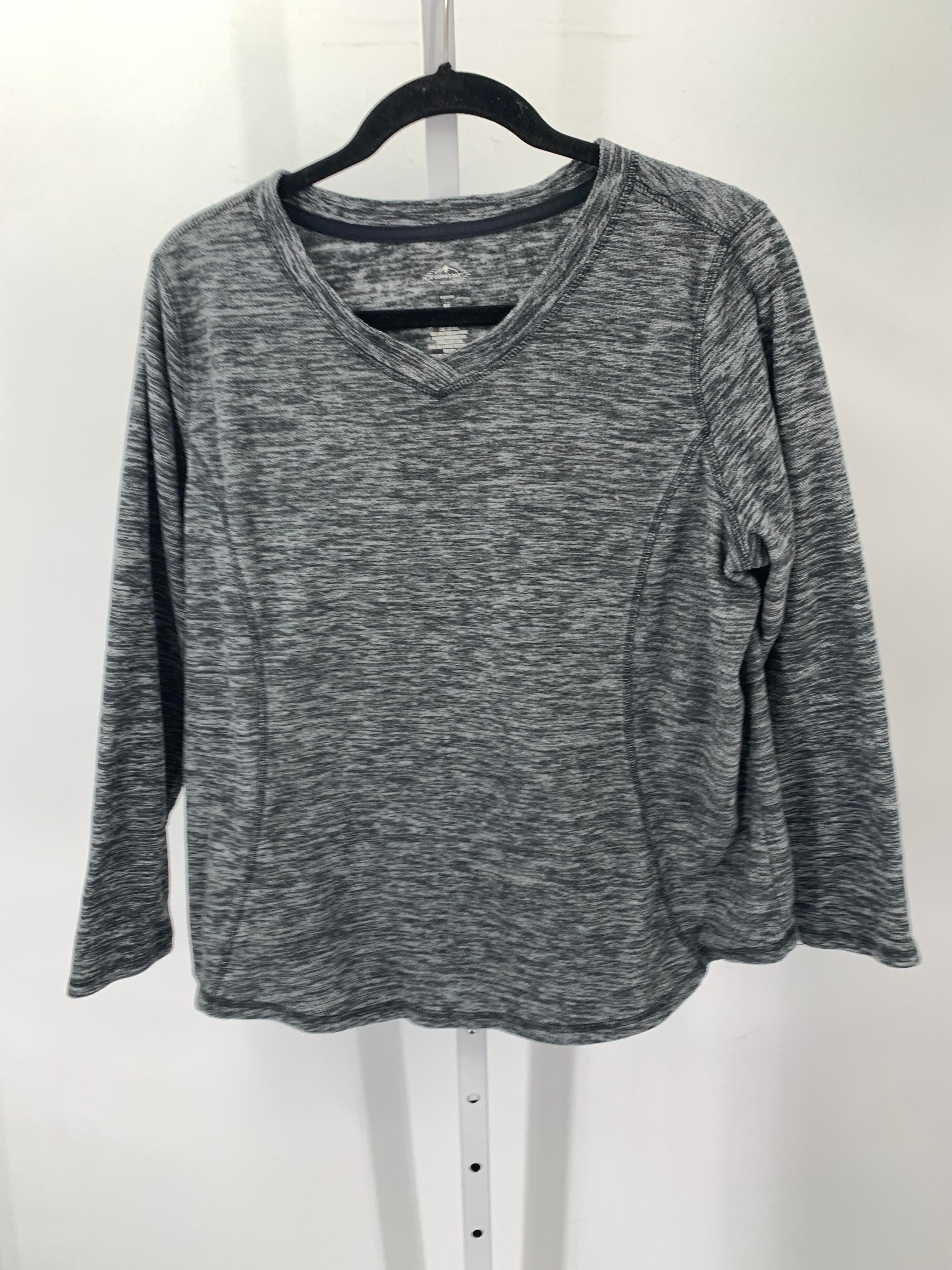 St. Johns Bay Size Large Petite Petite Long Sleeve Shirt