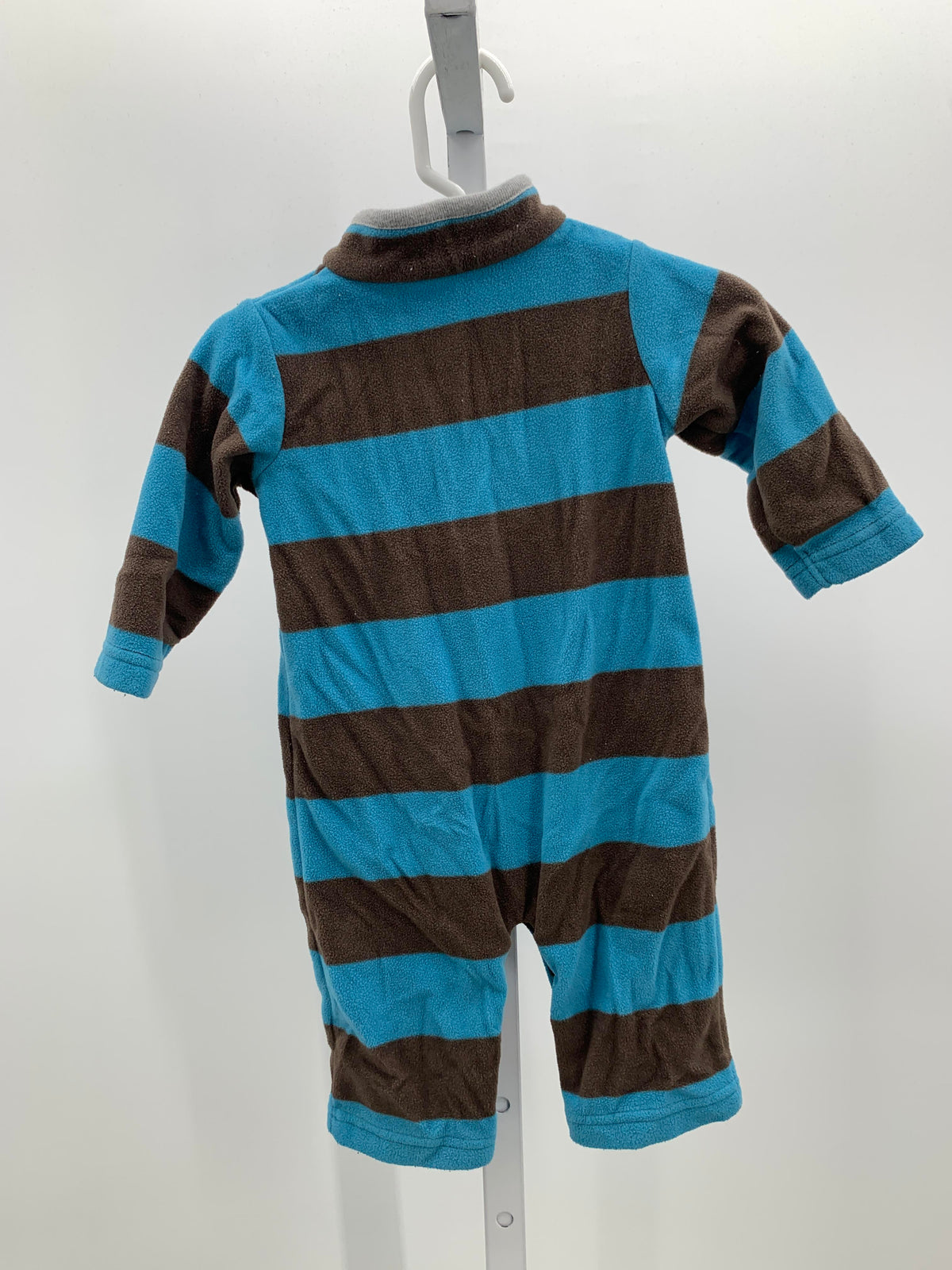 BROWN STRIPES FLEECE