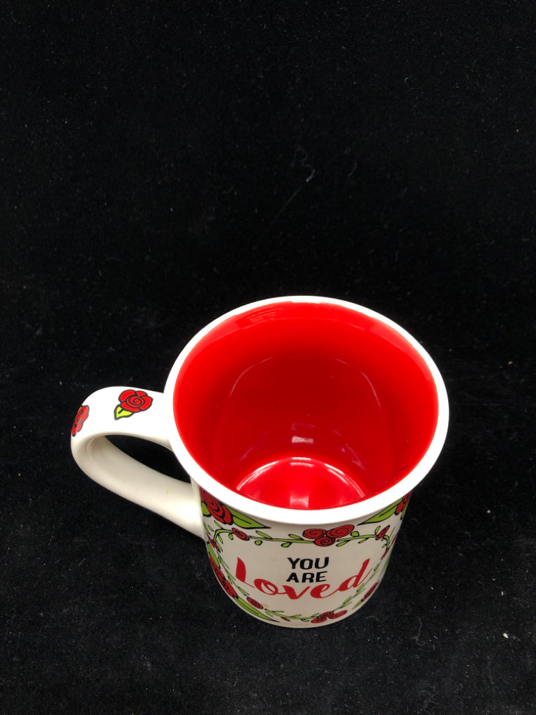 NANA- LOVE YOU BUNCHES ROSE MUG.