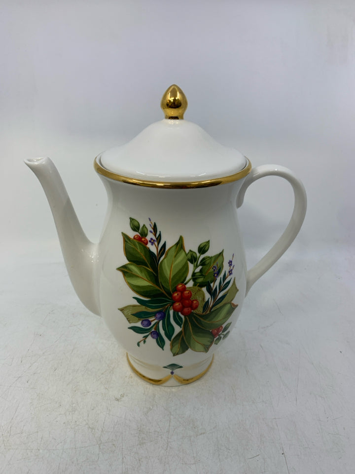PRINCESS HOUSE WINTER GARDEN TEA/COFFEE POT.