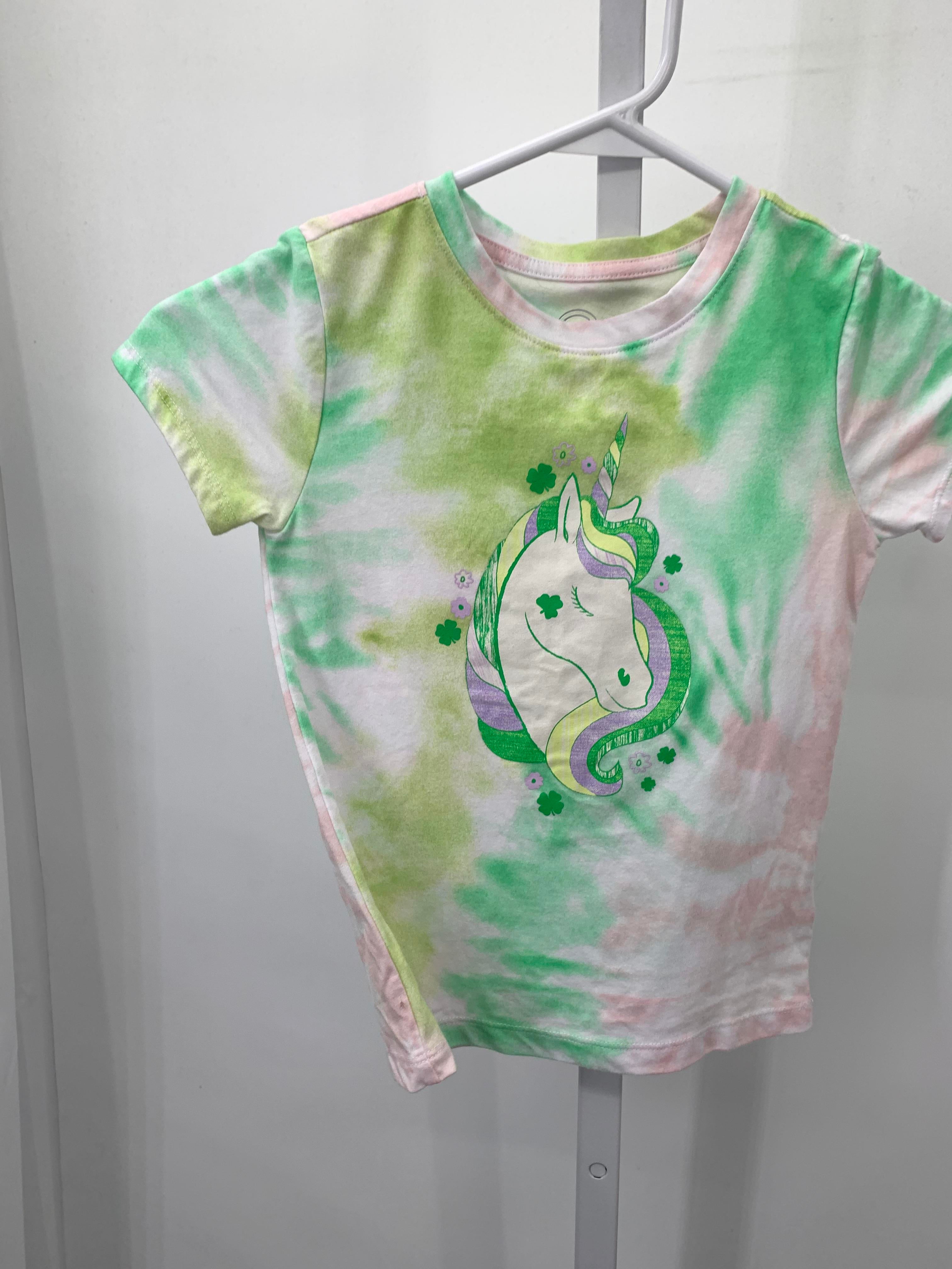 Wonder Nation Size 6/6X Girls Short Sleeve Shirt