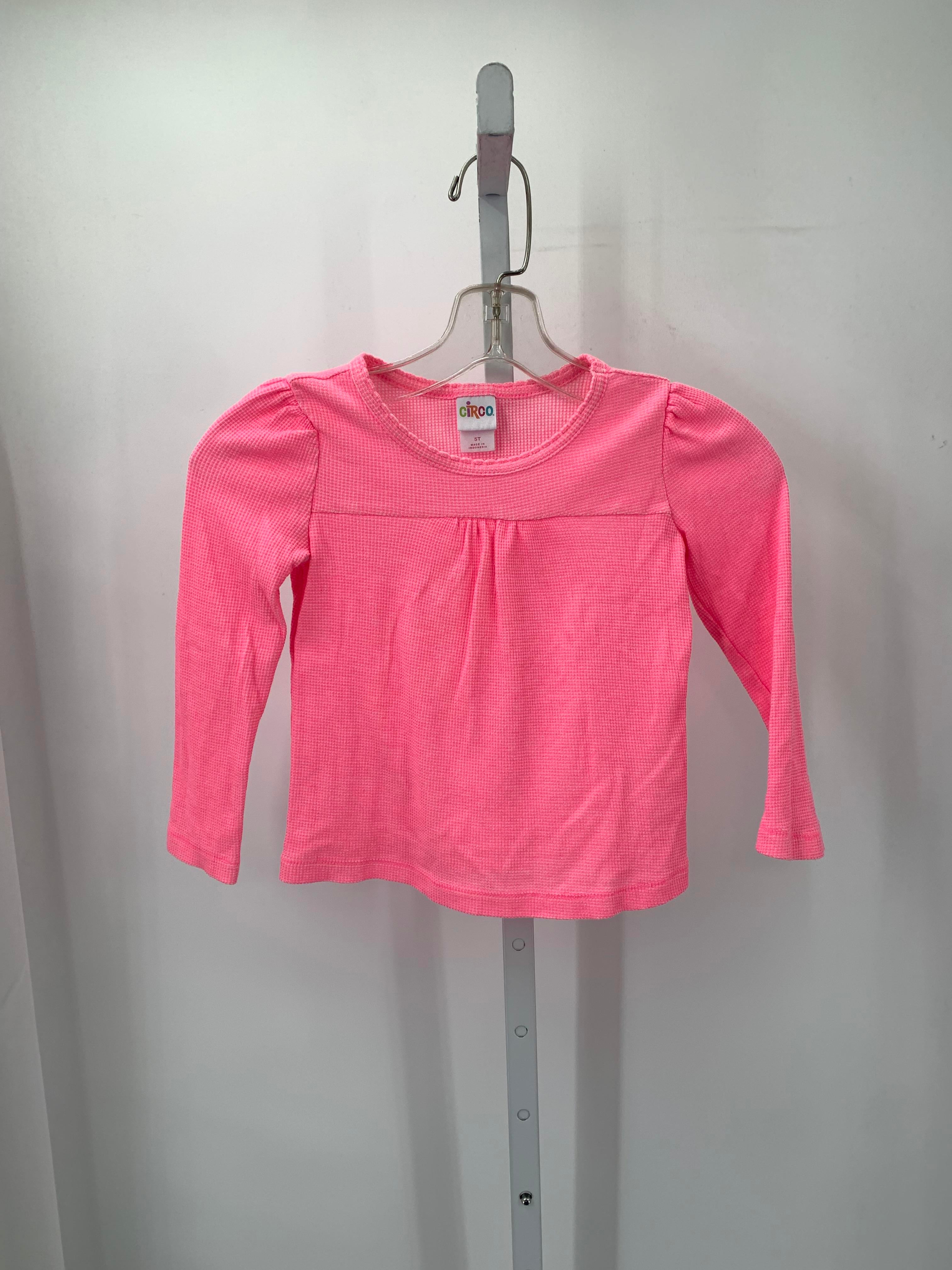 Circo Size 5T Girls Long Sleeve Shirt