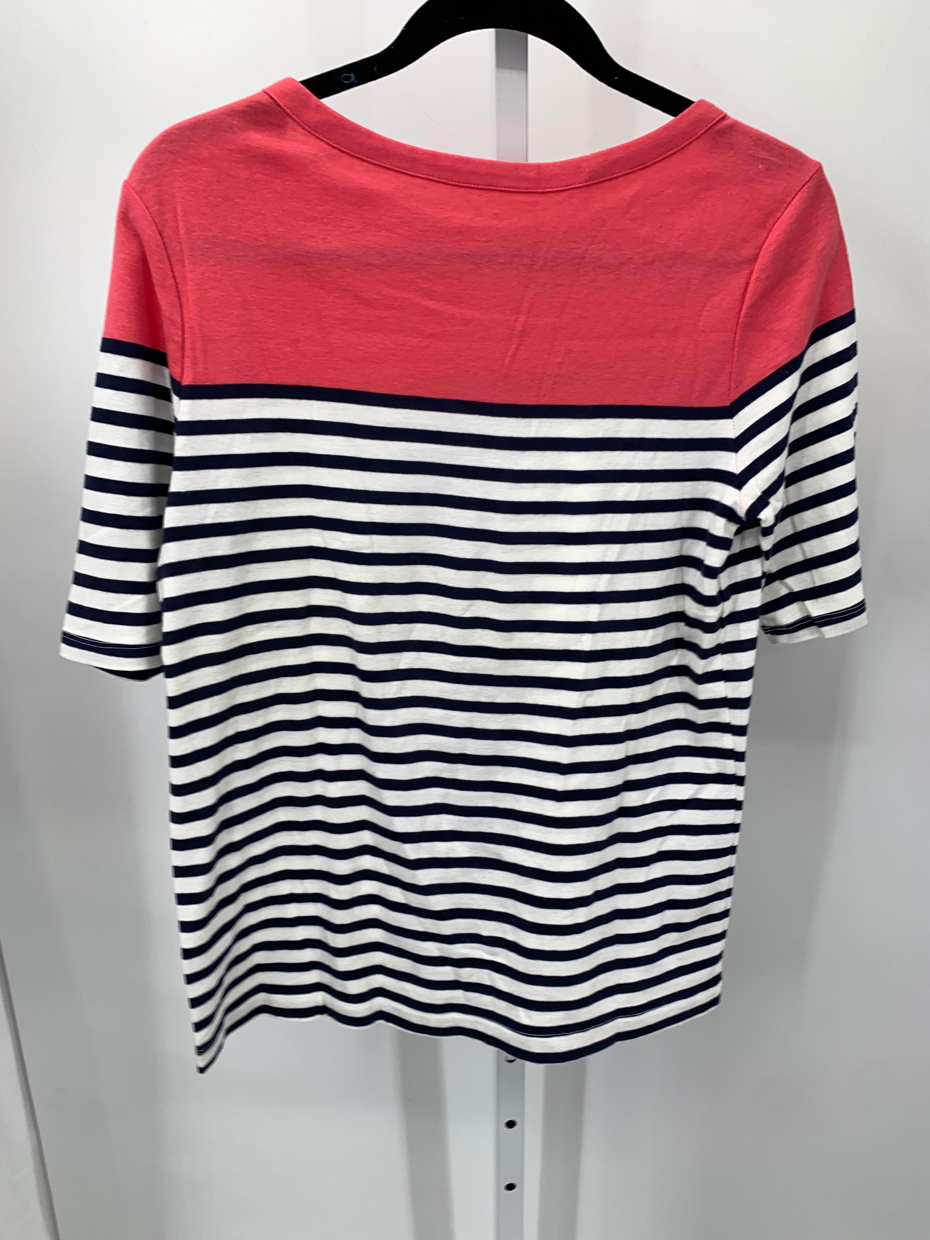Croft & Barrow Size Medium Misses Short Sleeve Shirt