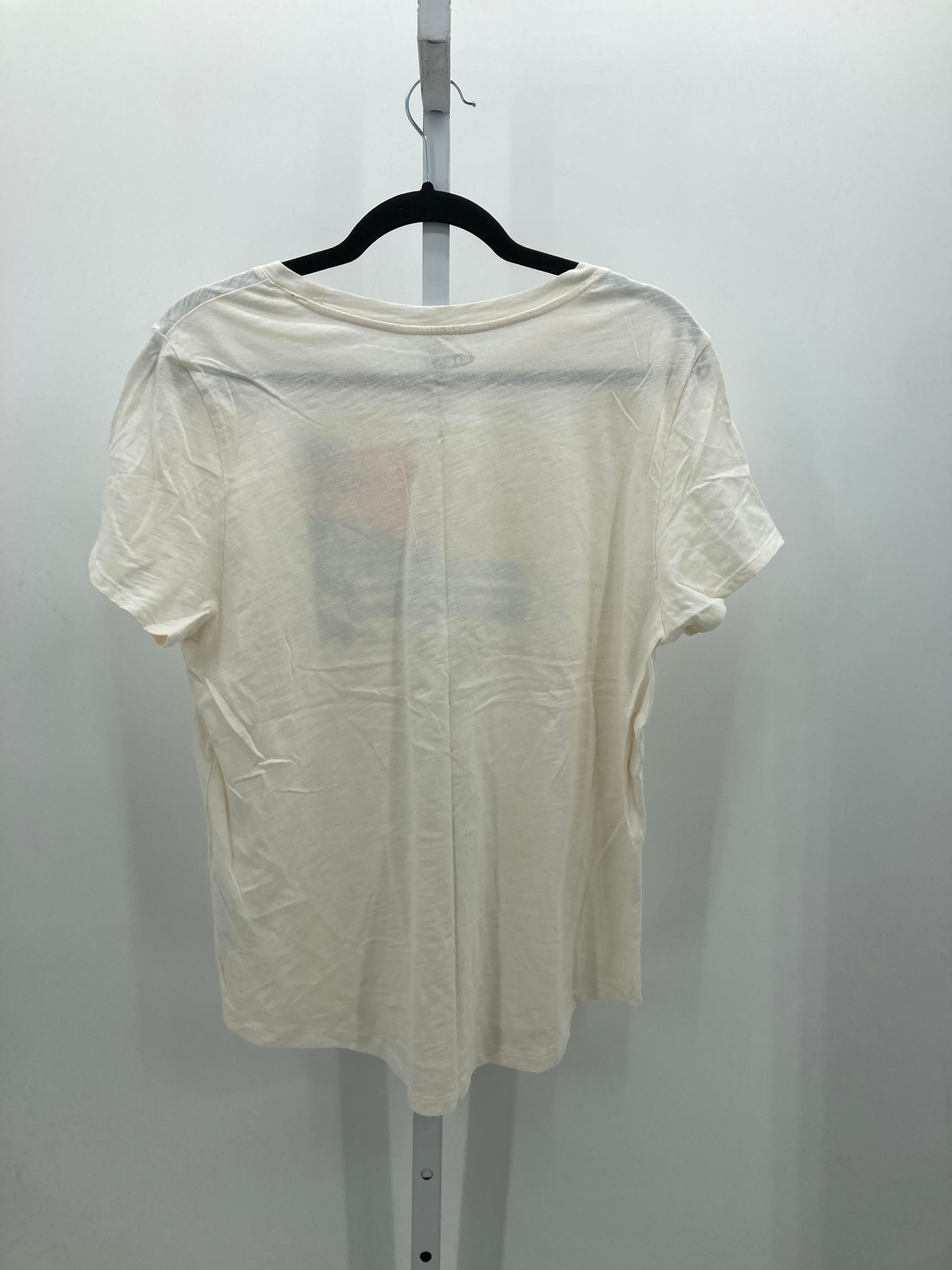 Old Navy Size Large Misses Short Sleeve Shirt