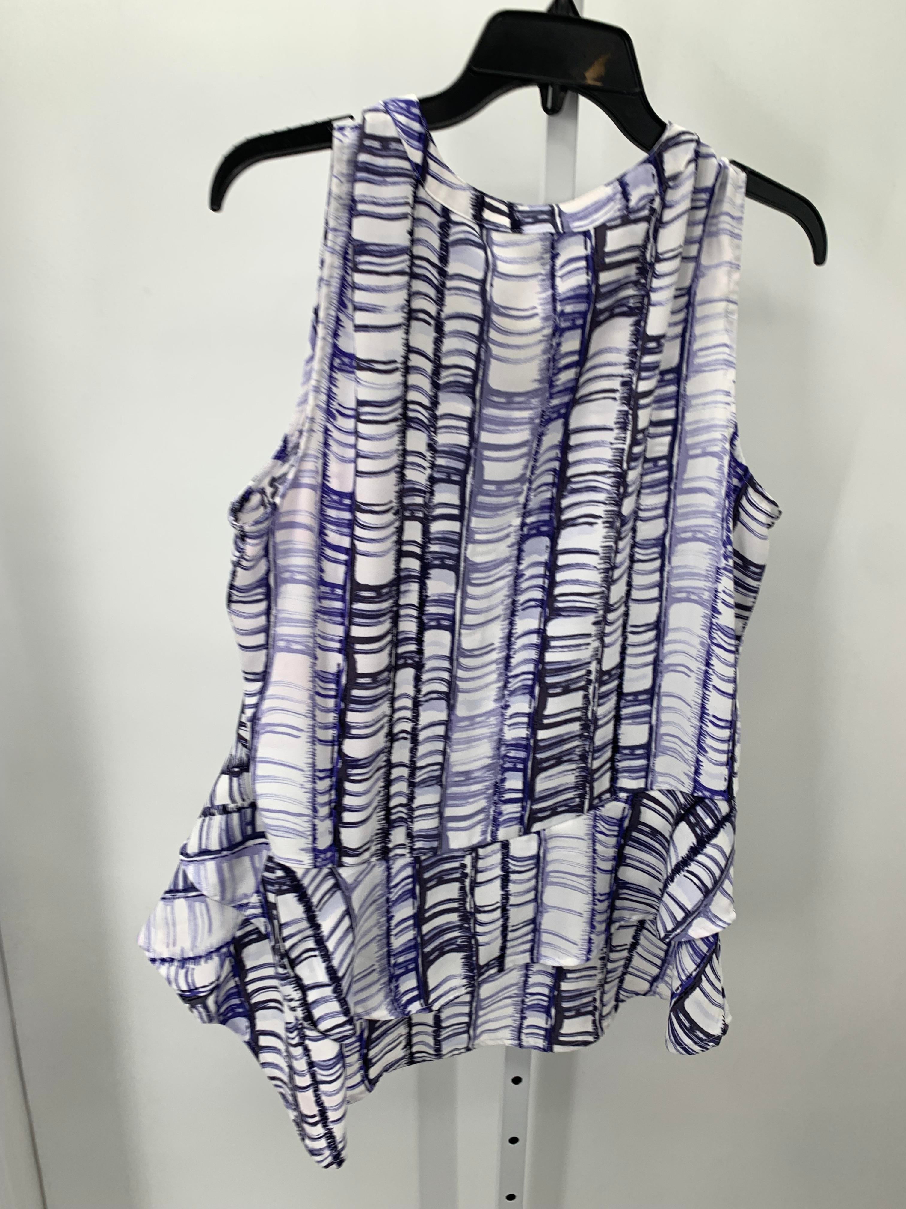 Vera Wang Size Large Misses Sleeveless Shirt