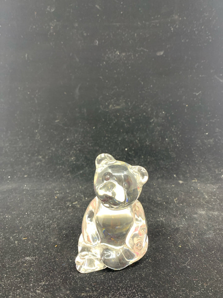 HEAVY PRINCESS HOUSE BEAR PAPERWEIGHT.