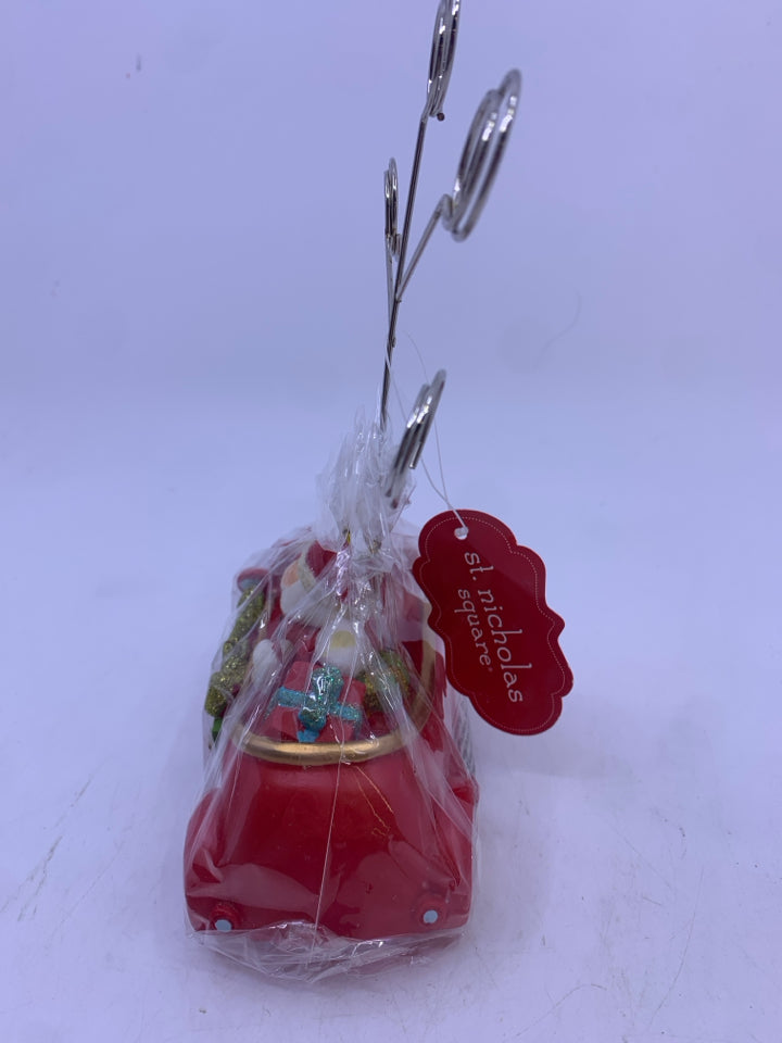 SANTA COUNTDOWN PHOTO CLIP HOLDER.