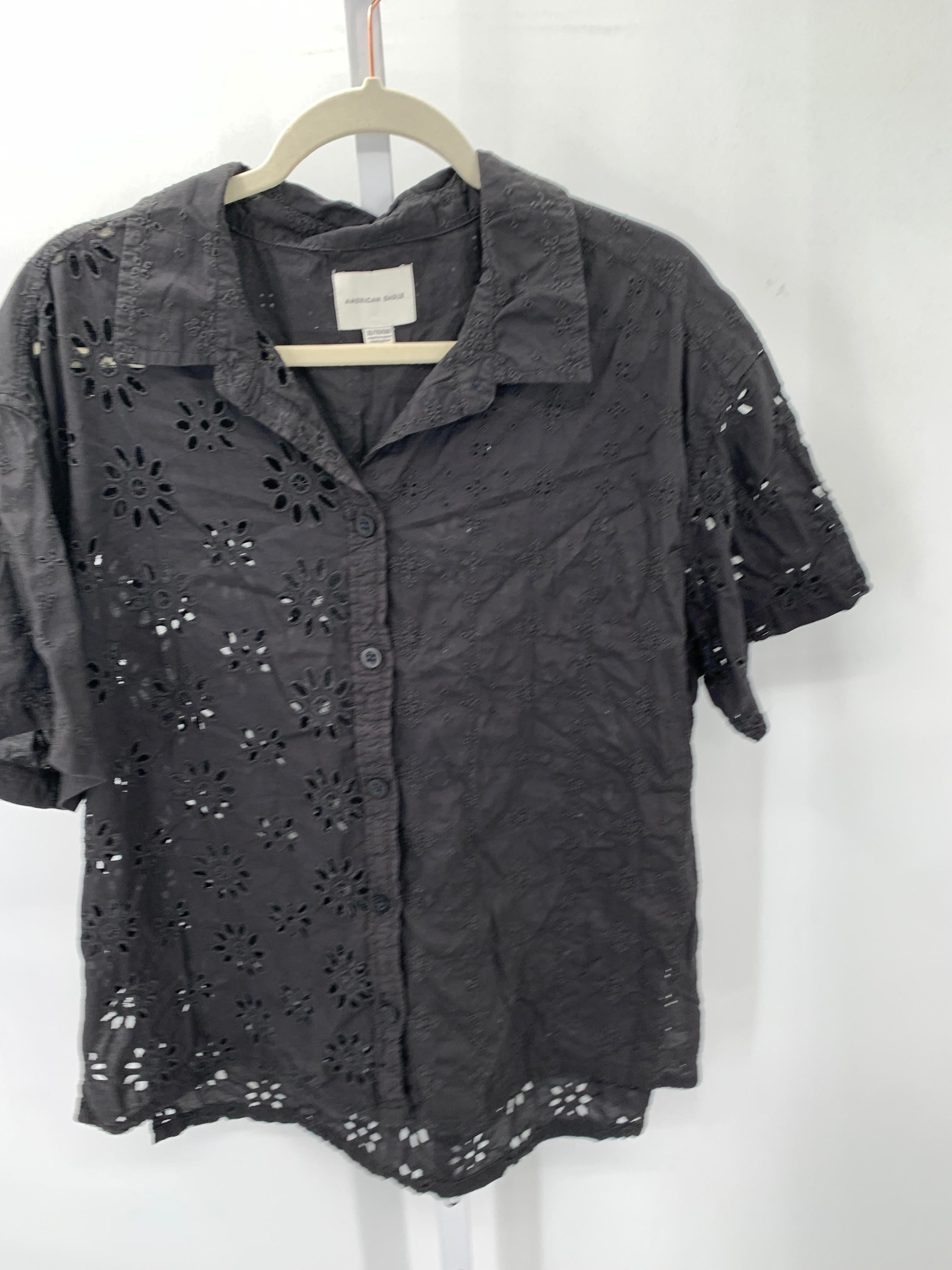 American Eagle Size Extra Large Juniors Short Sleeve Shirt