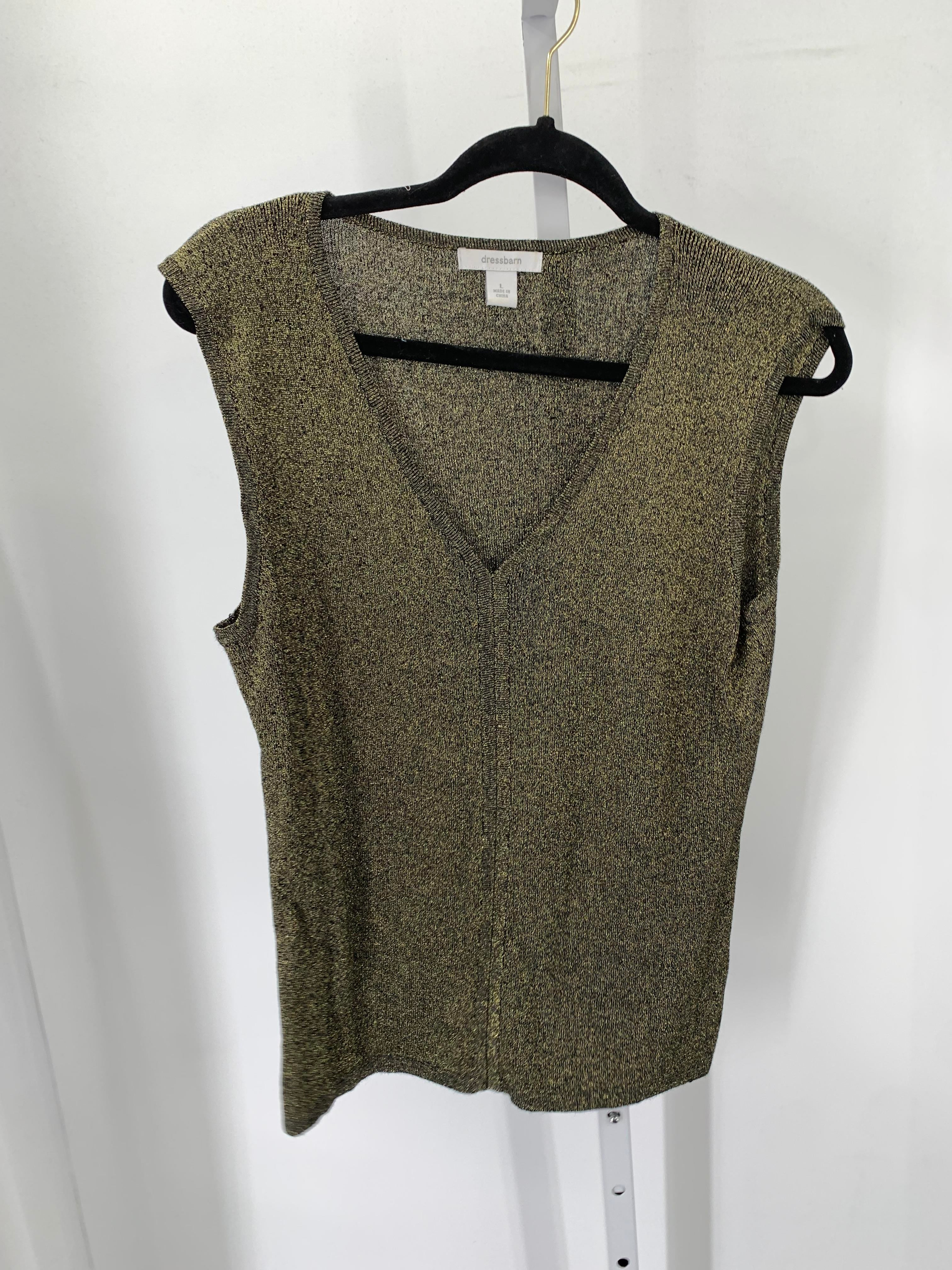 Dressbarn Size Large Misses Sleeveless Sweater