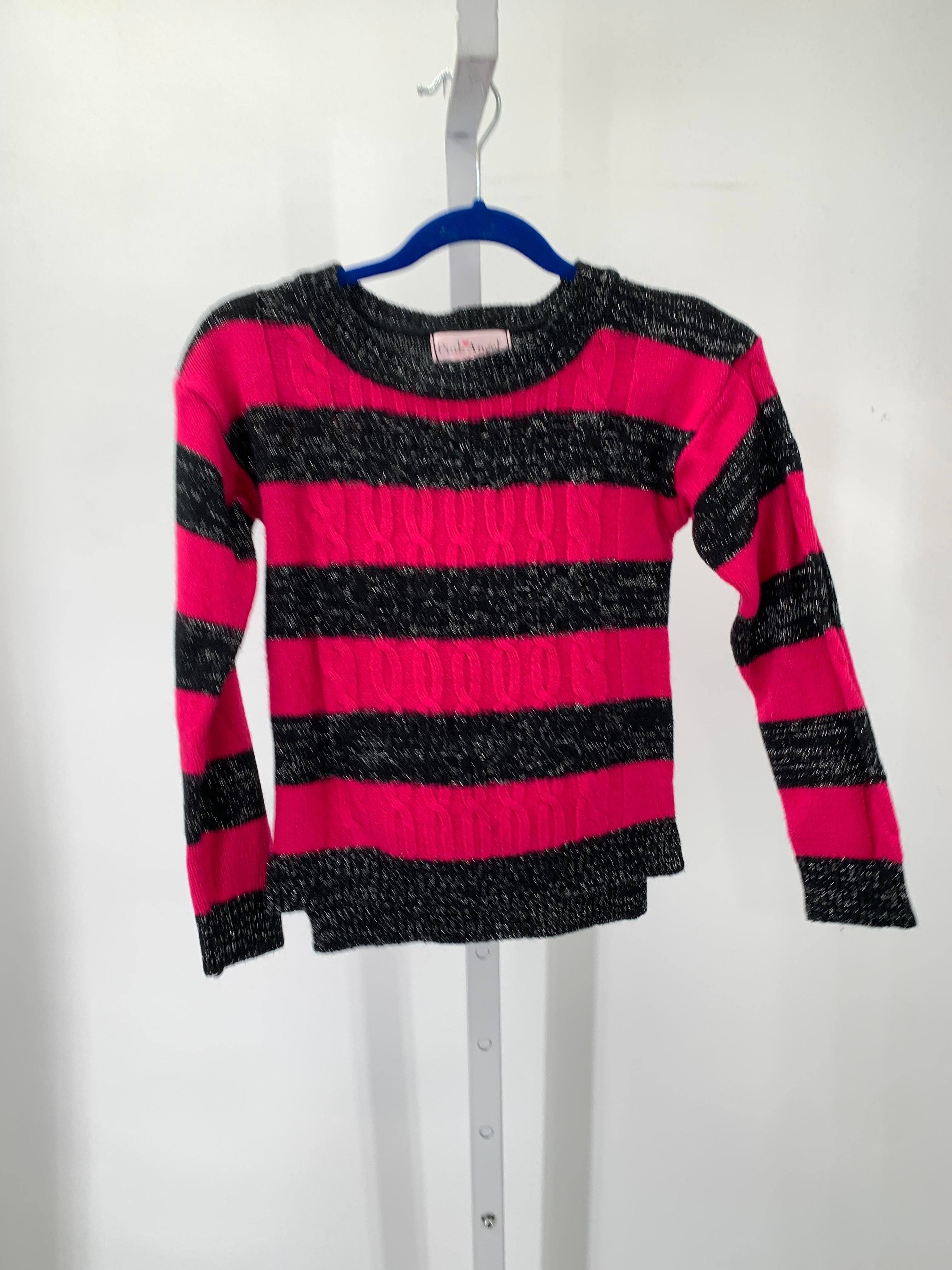 Pink Angel Size 5-6 Girls Long Sleeve Sweater