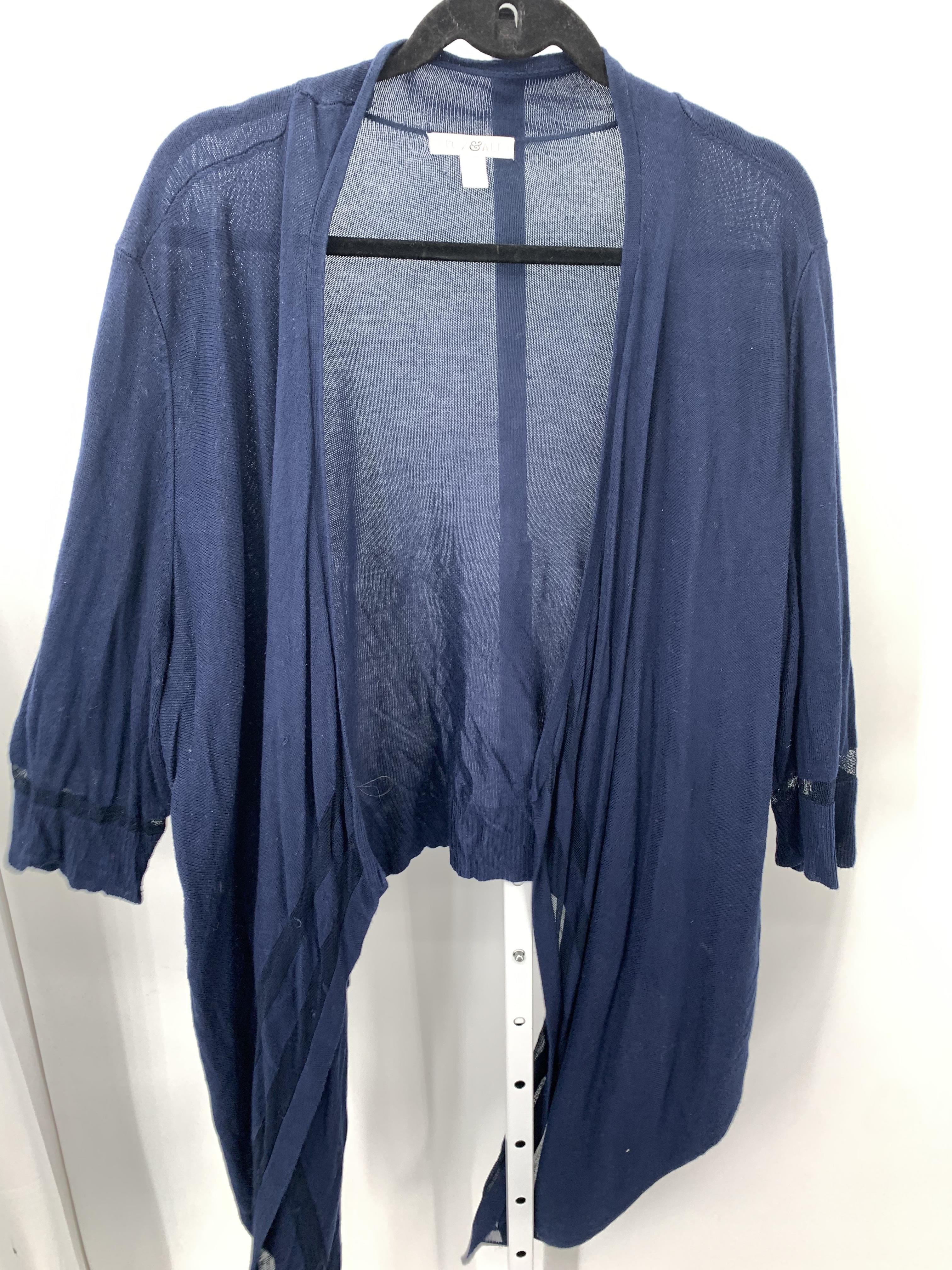 Roz & Ali Size 2X Womens Cardigan