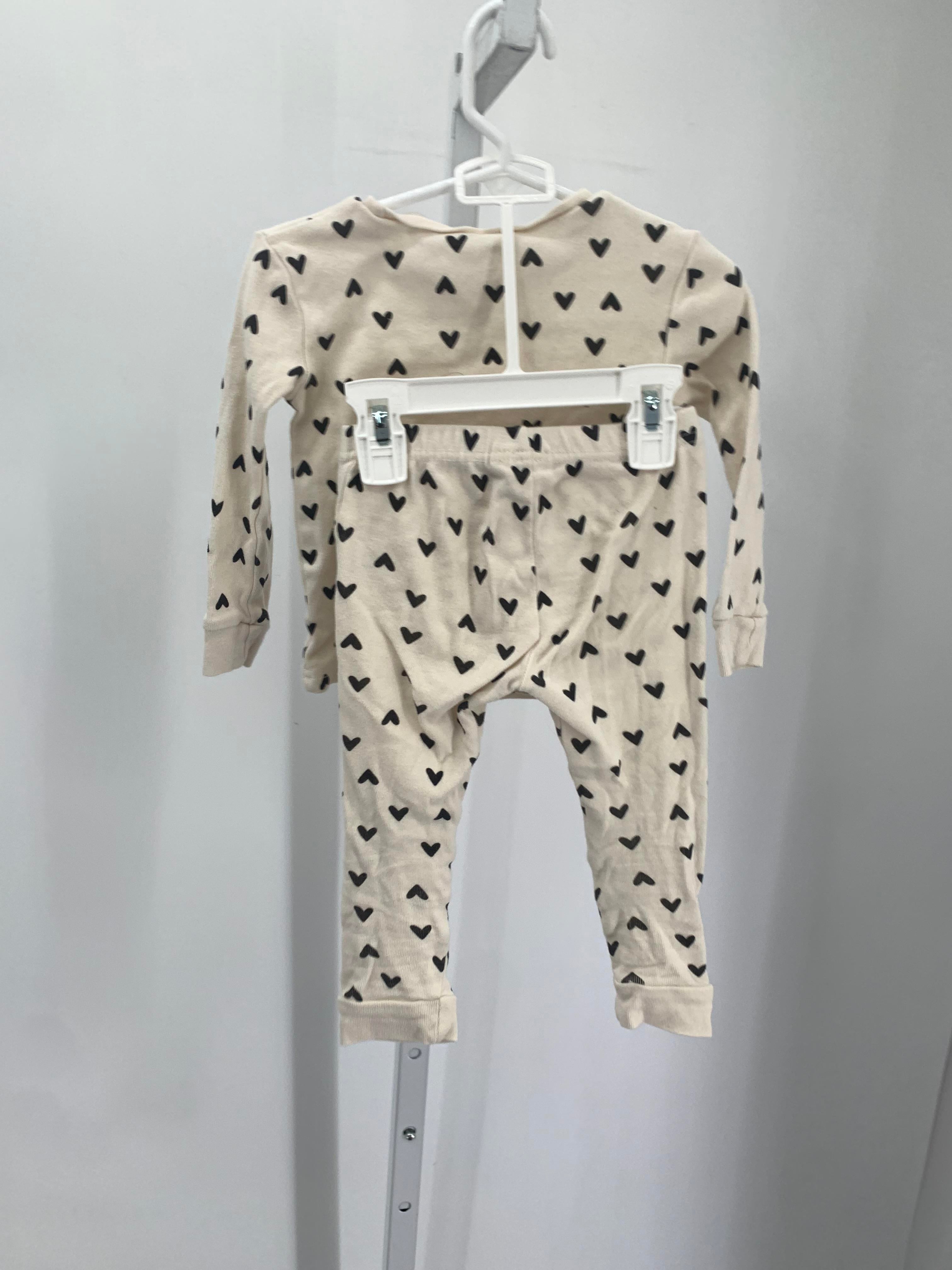 Rabbit + Bear Size 3T Girls Pajamas