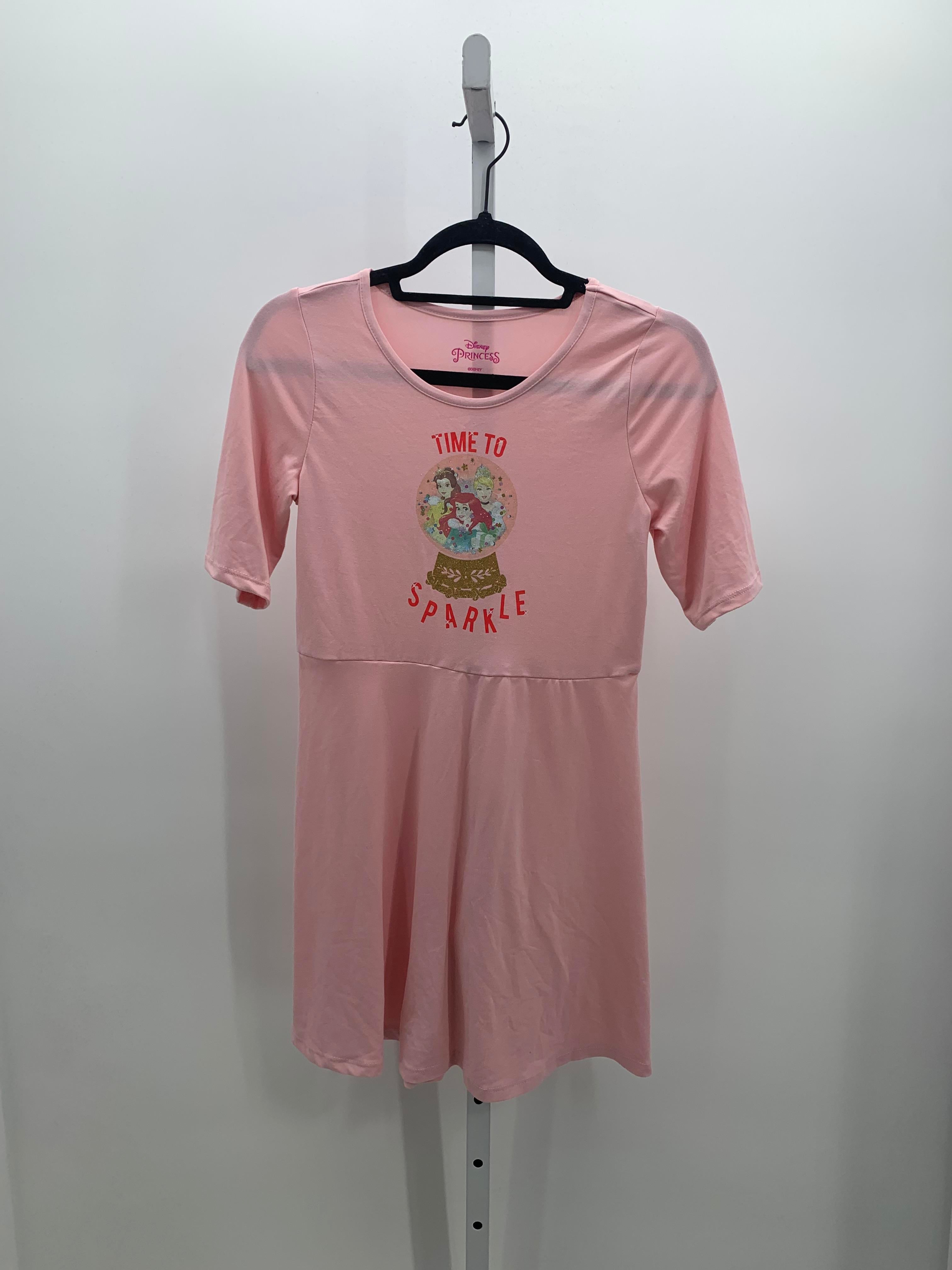 Disney Princess Size 10-12 Girls Short Sleeve Dress