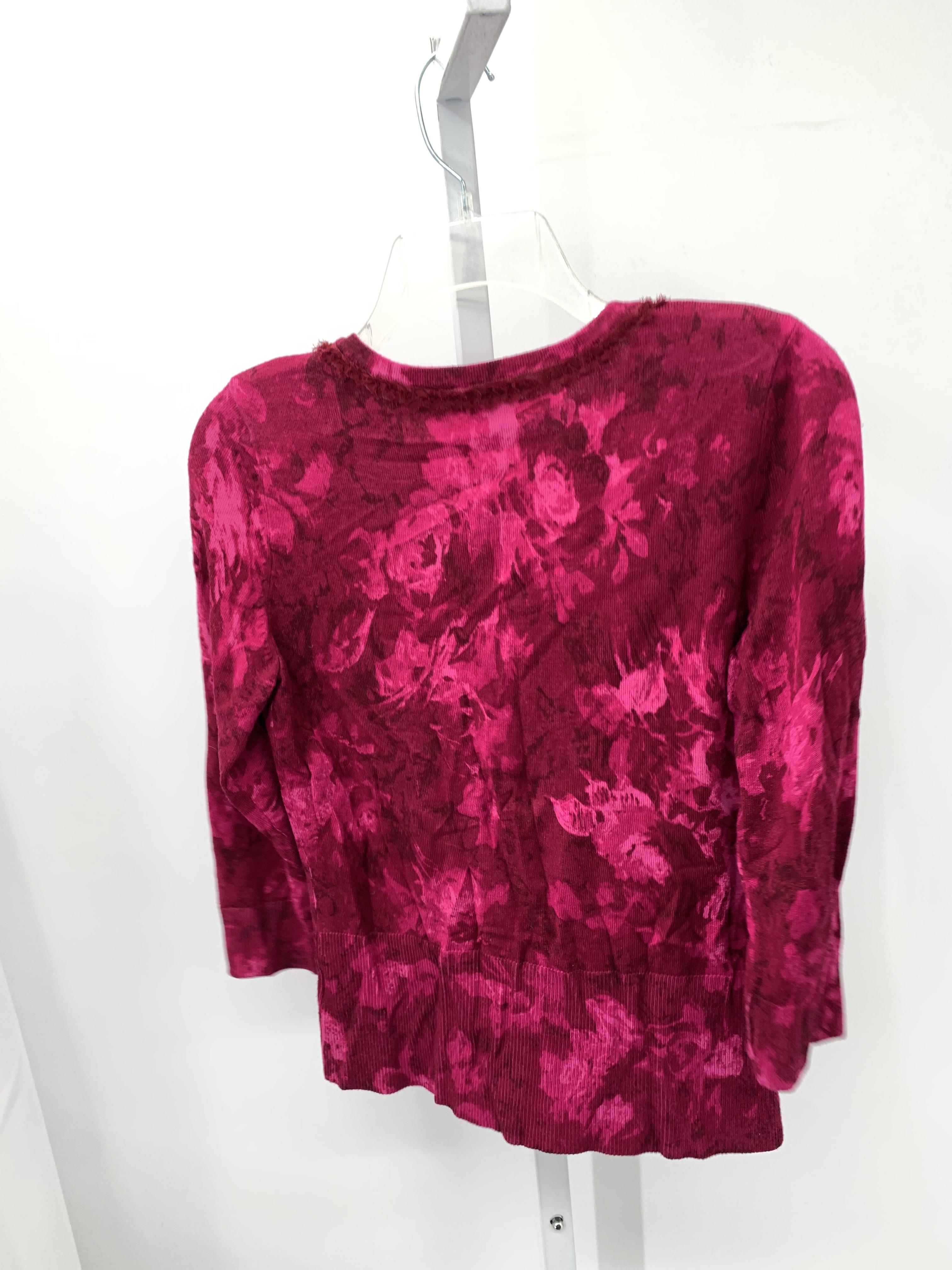 White House Black Size Small Misses 3/4 Sleeve Sweater