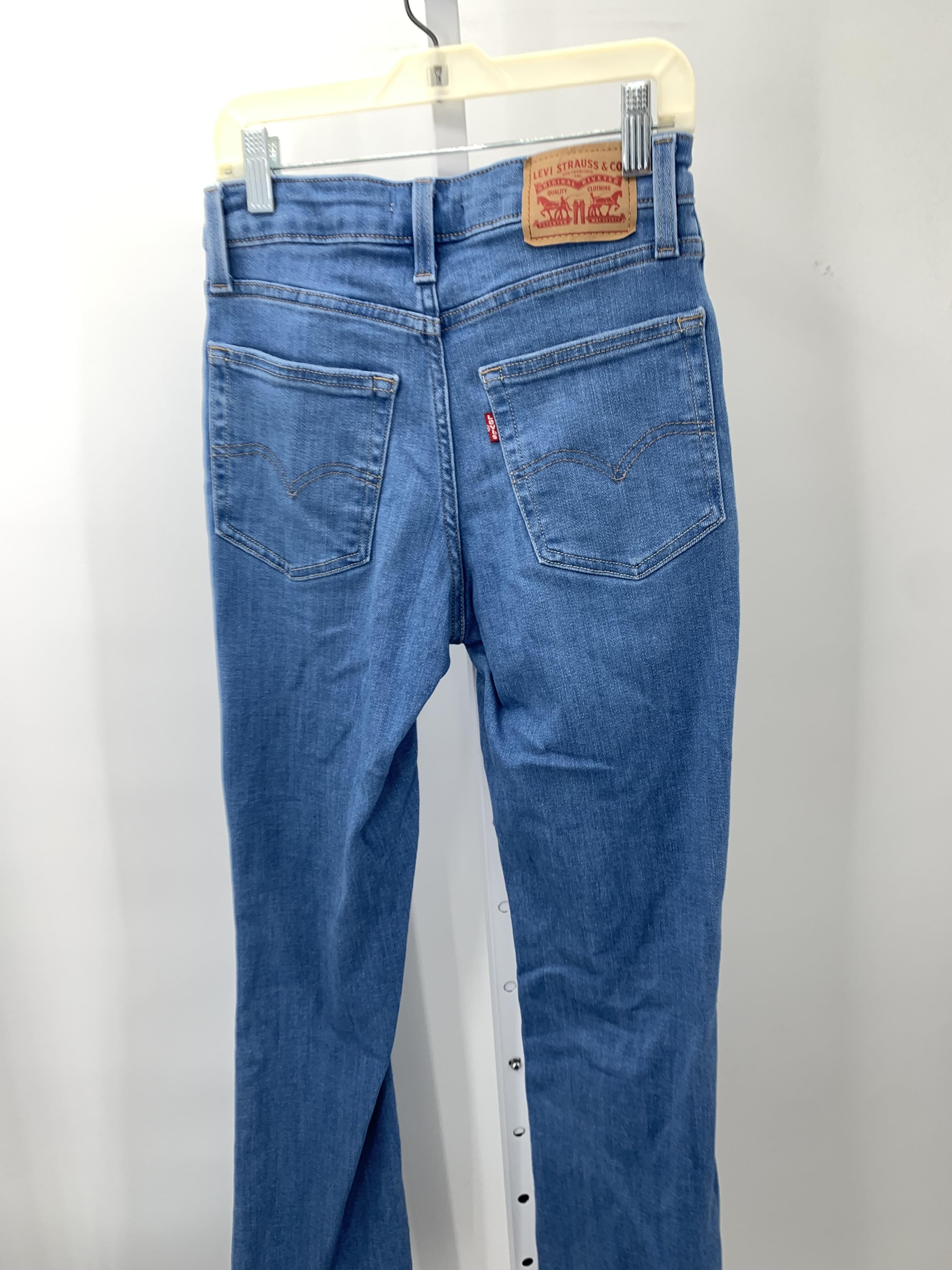 Levis Size 0 Misses Jeans