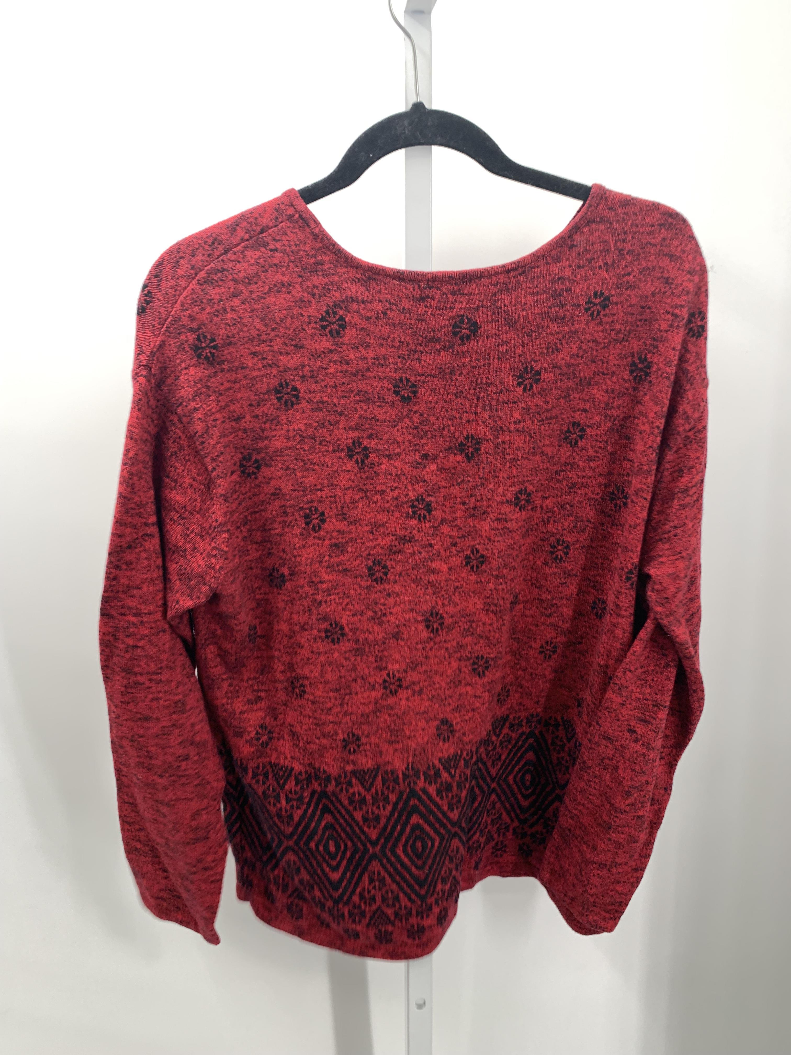 J-Jill Size Medium Misses Long Slv Sweater