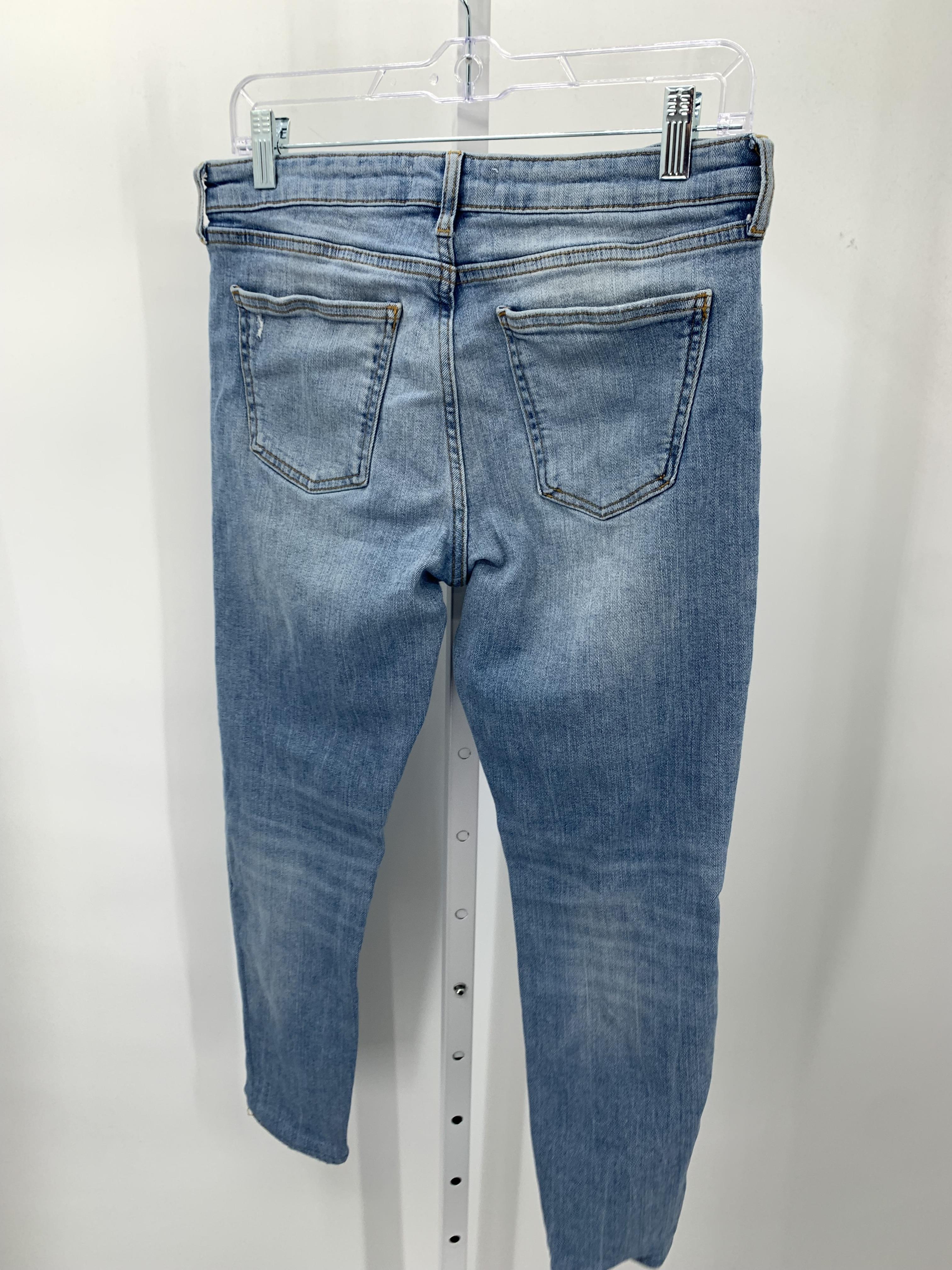 Zara Size 8 Misses Cropped Jeans