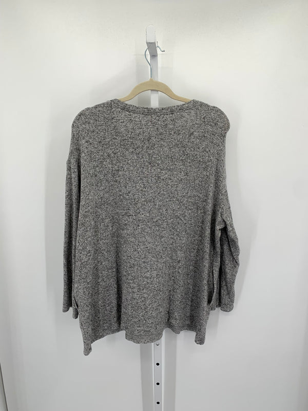 Size Extra Large Misses Long Slv Sweater