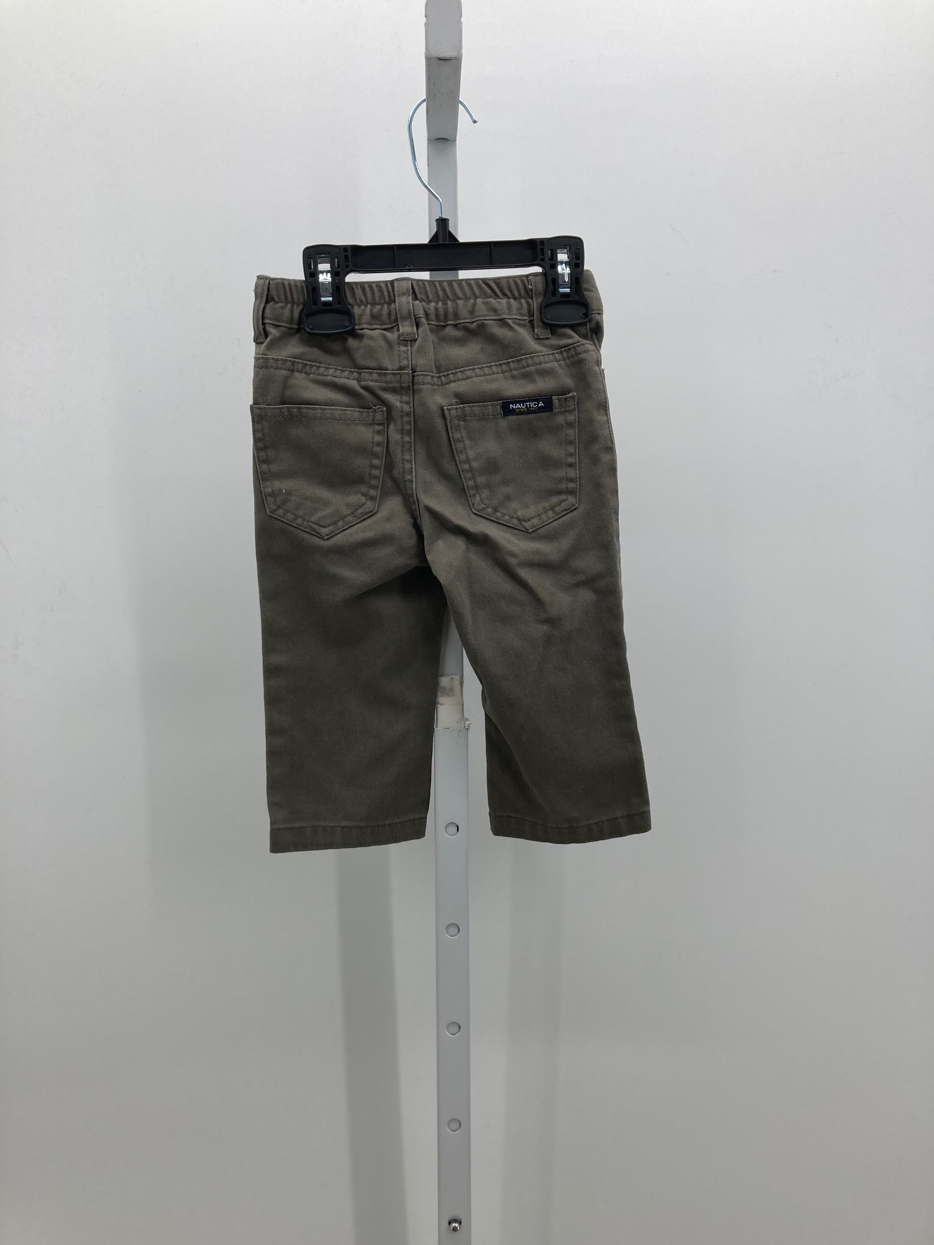 ELASTIC WAIST PANTS.