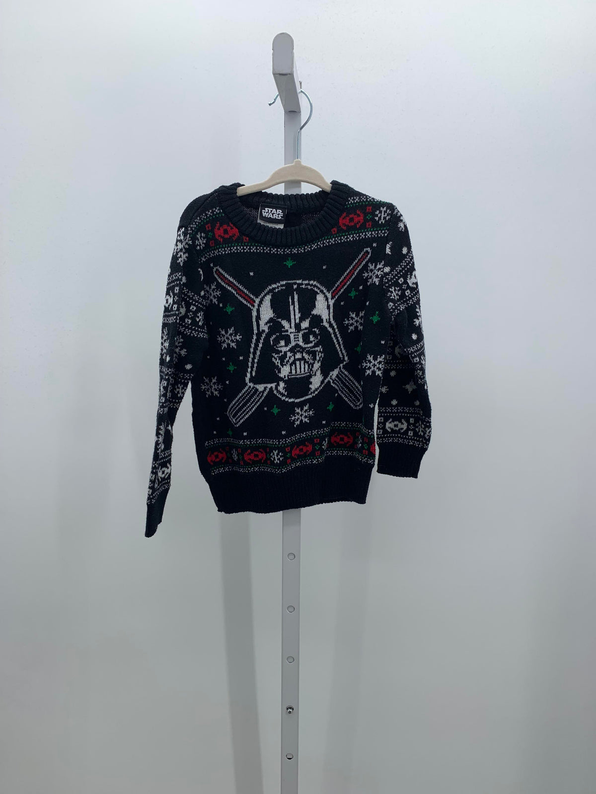 LONG SLV SWEATER DARTH VADER