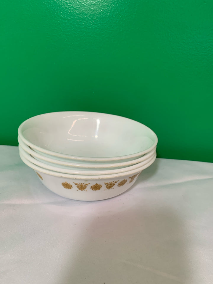 4 CEREAL BOWLS.
