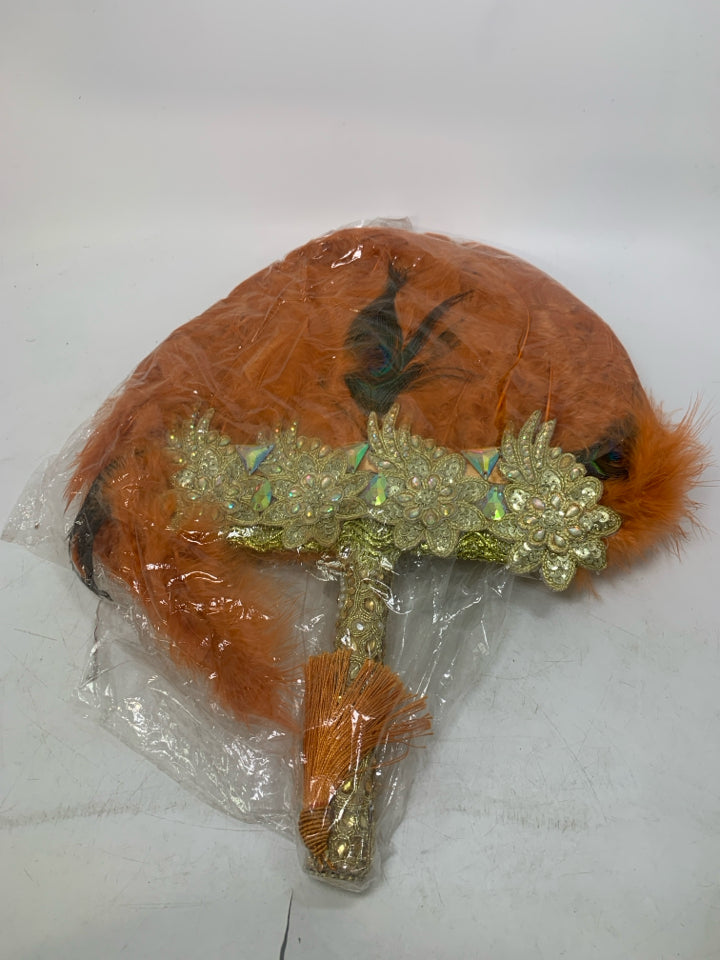 NIP NIGERIAN BRIDAL HAND FAN.