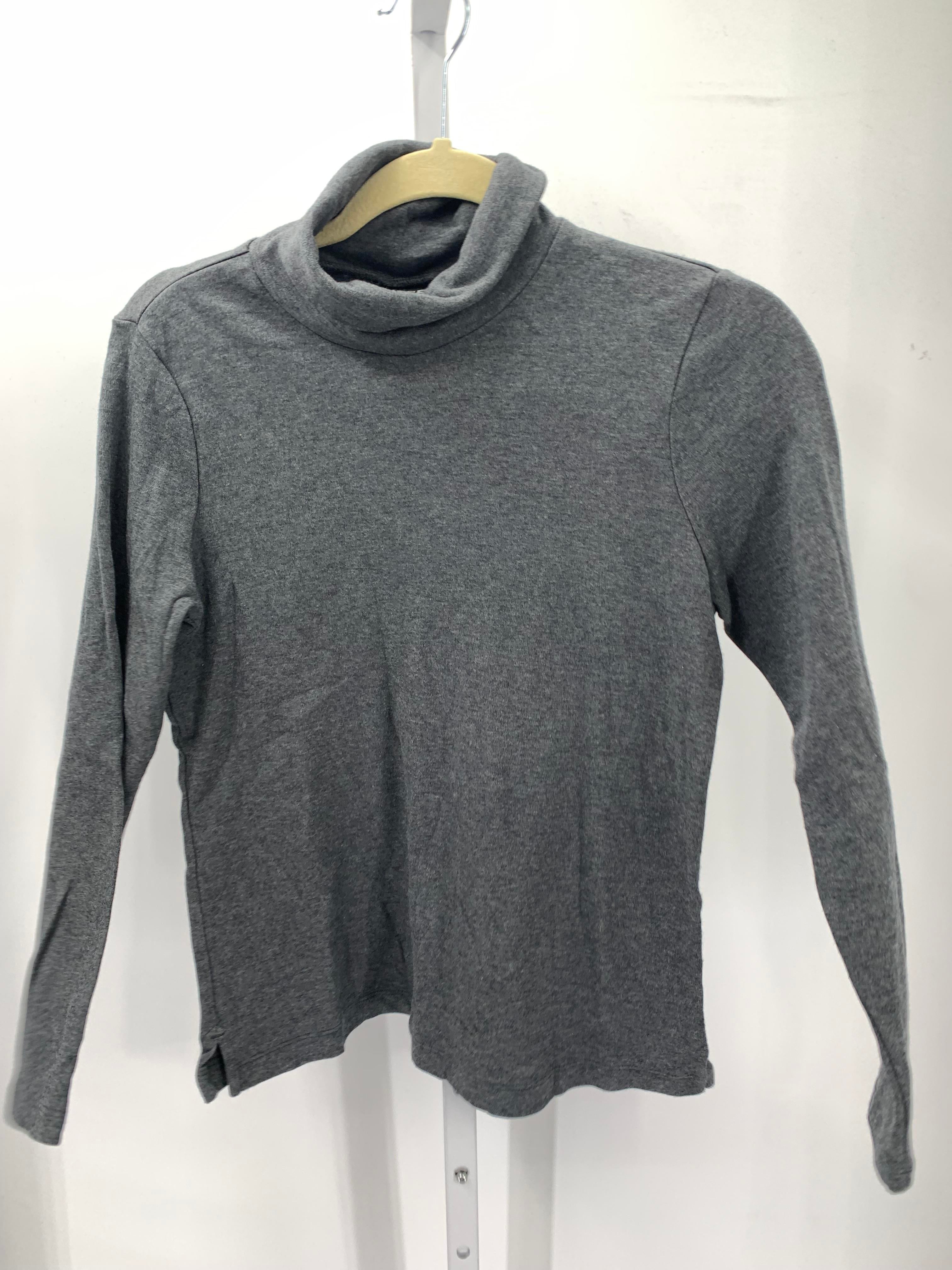 Lands End Size Medium Petite Petite Long Sleeve Shirt