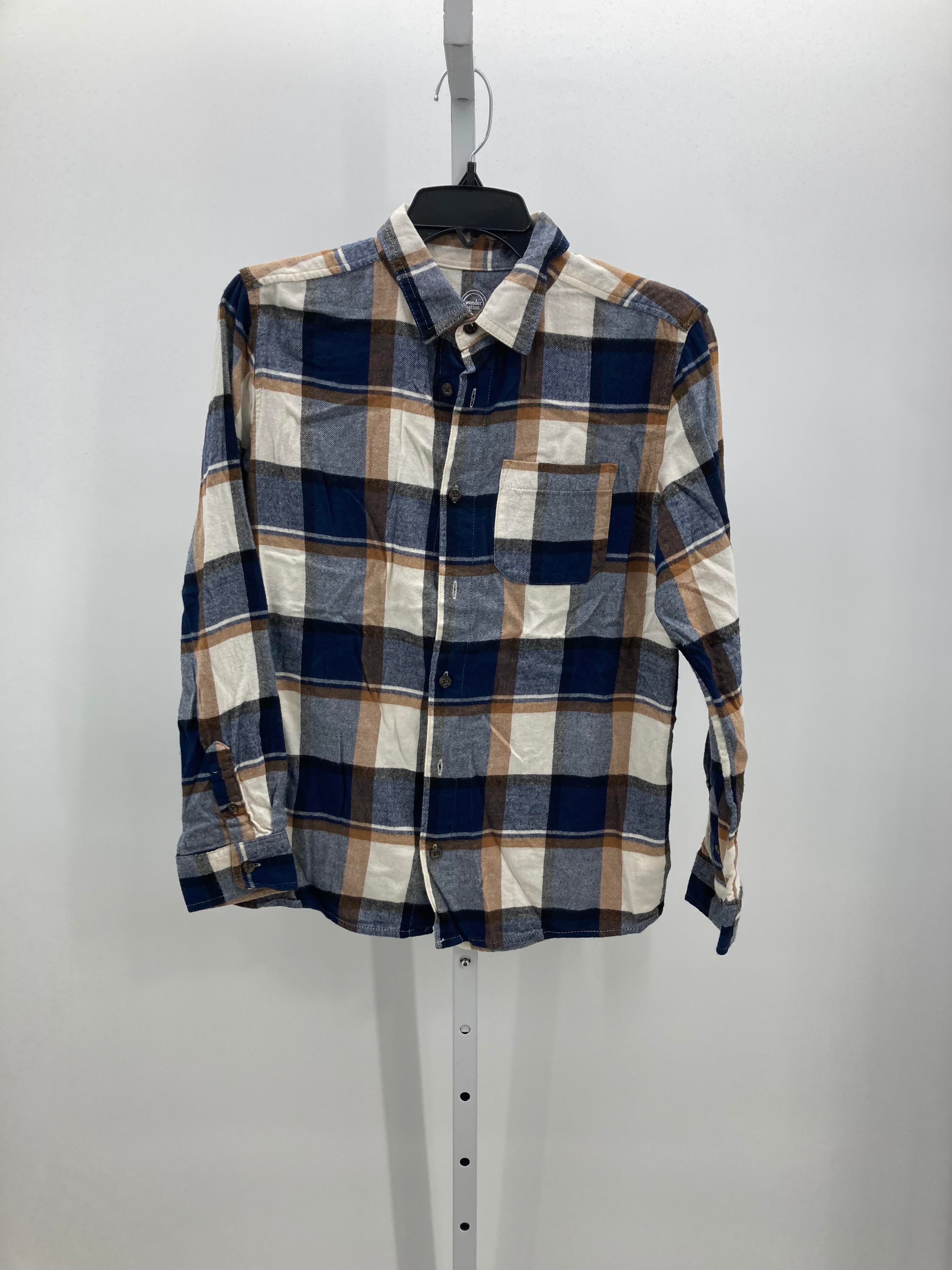 BROWN PLAID
