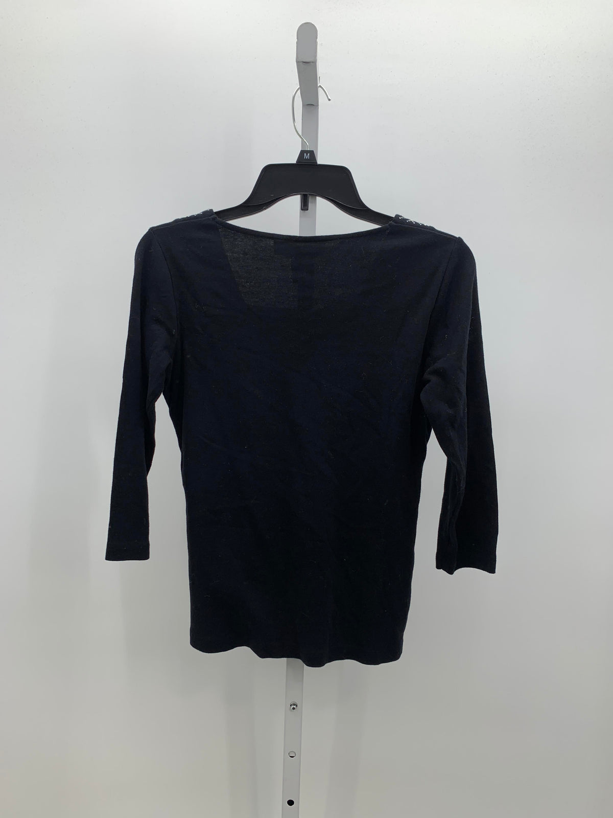 Karen Scott Size Medium Misses 3/4 Sleeve Shirt