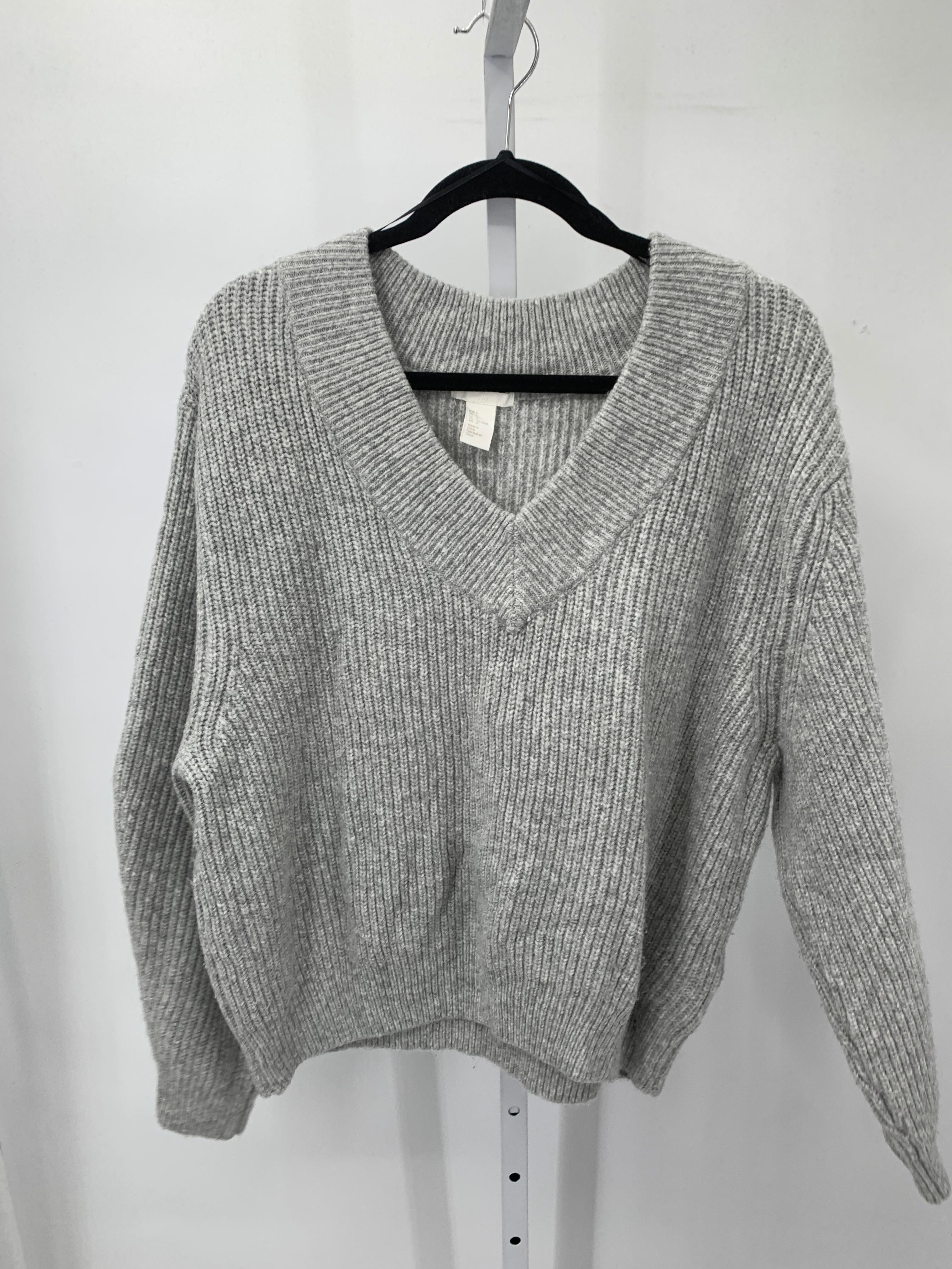H&M Size Large Misses Long Slv Sweater