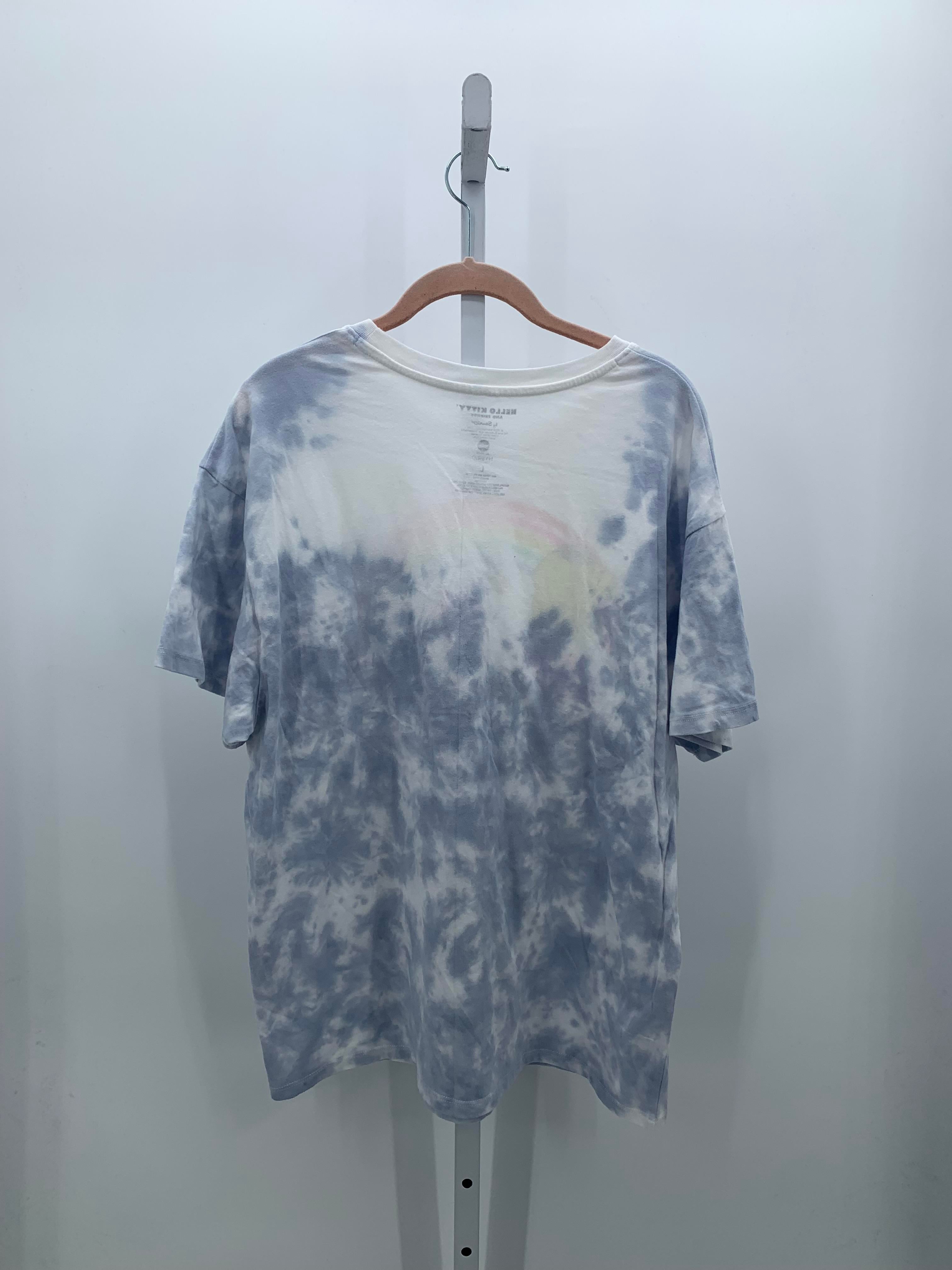 Hello Kitty Size Large Juniors Short Sleeve Shirt