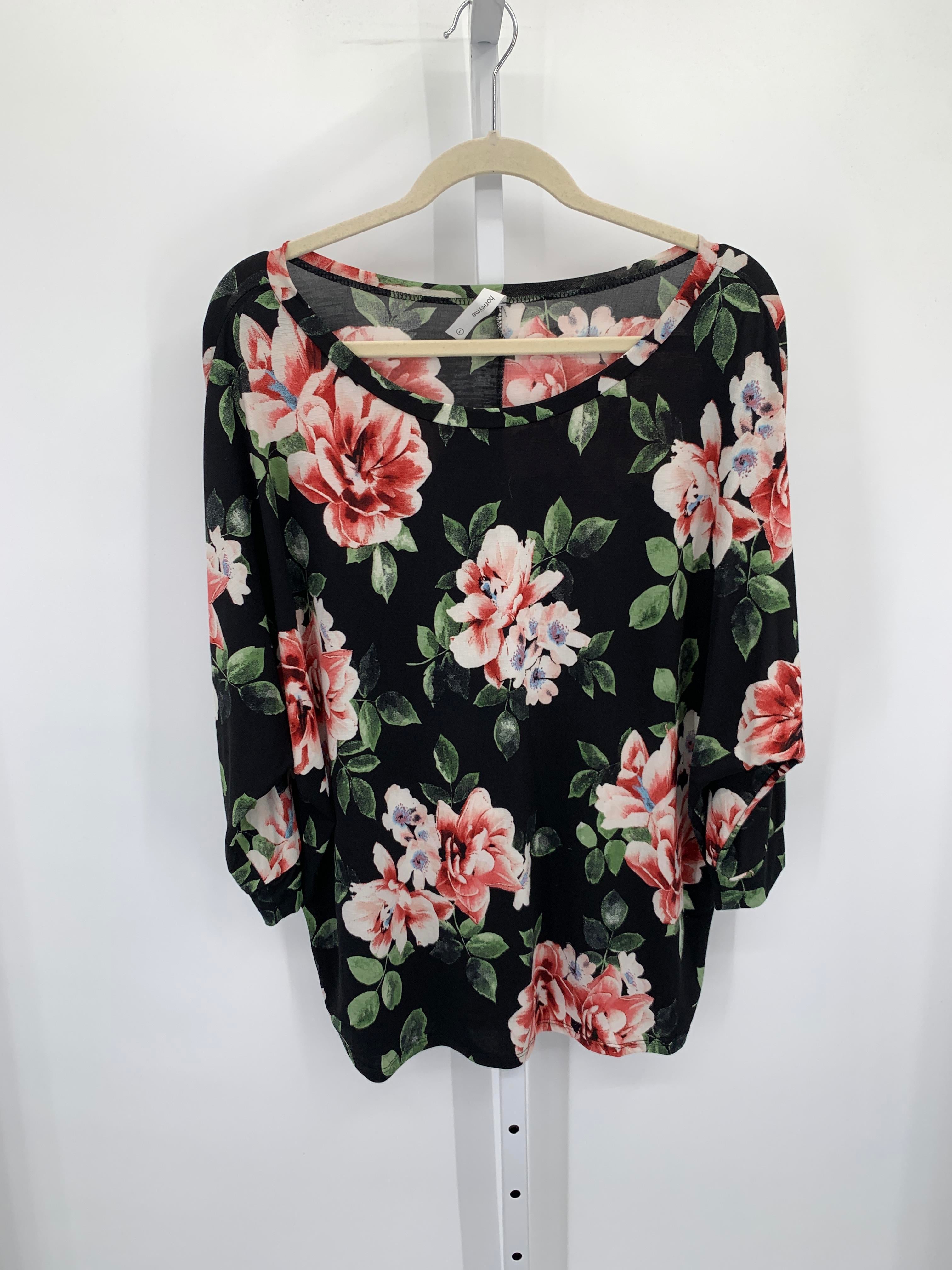 Size Large Misses 3/4 Sleeve Shirt