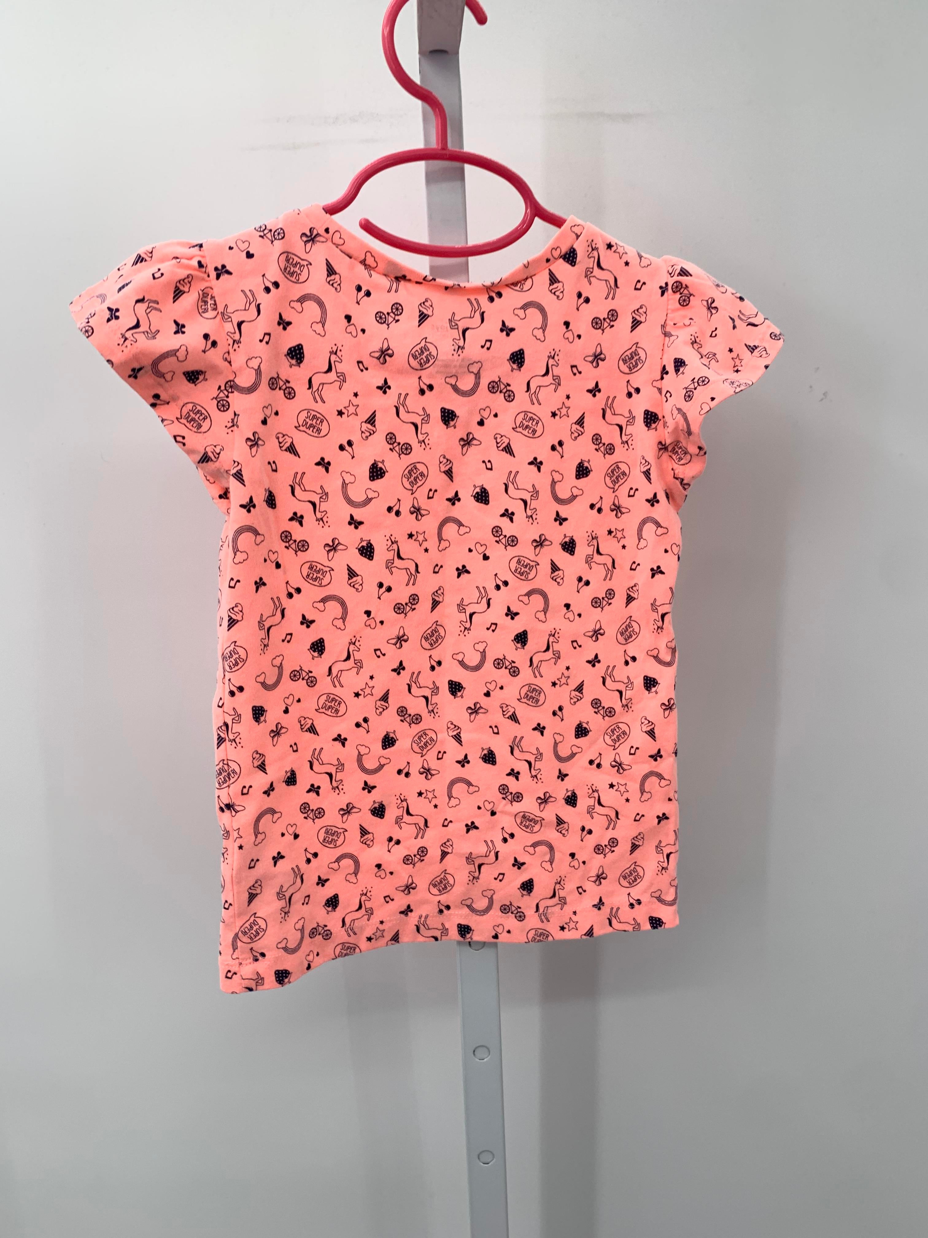 Simple Joys Size 4T Girls Short Sleeve Shirt