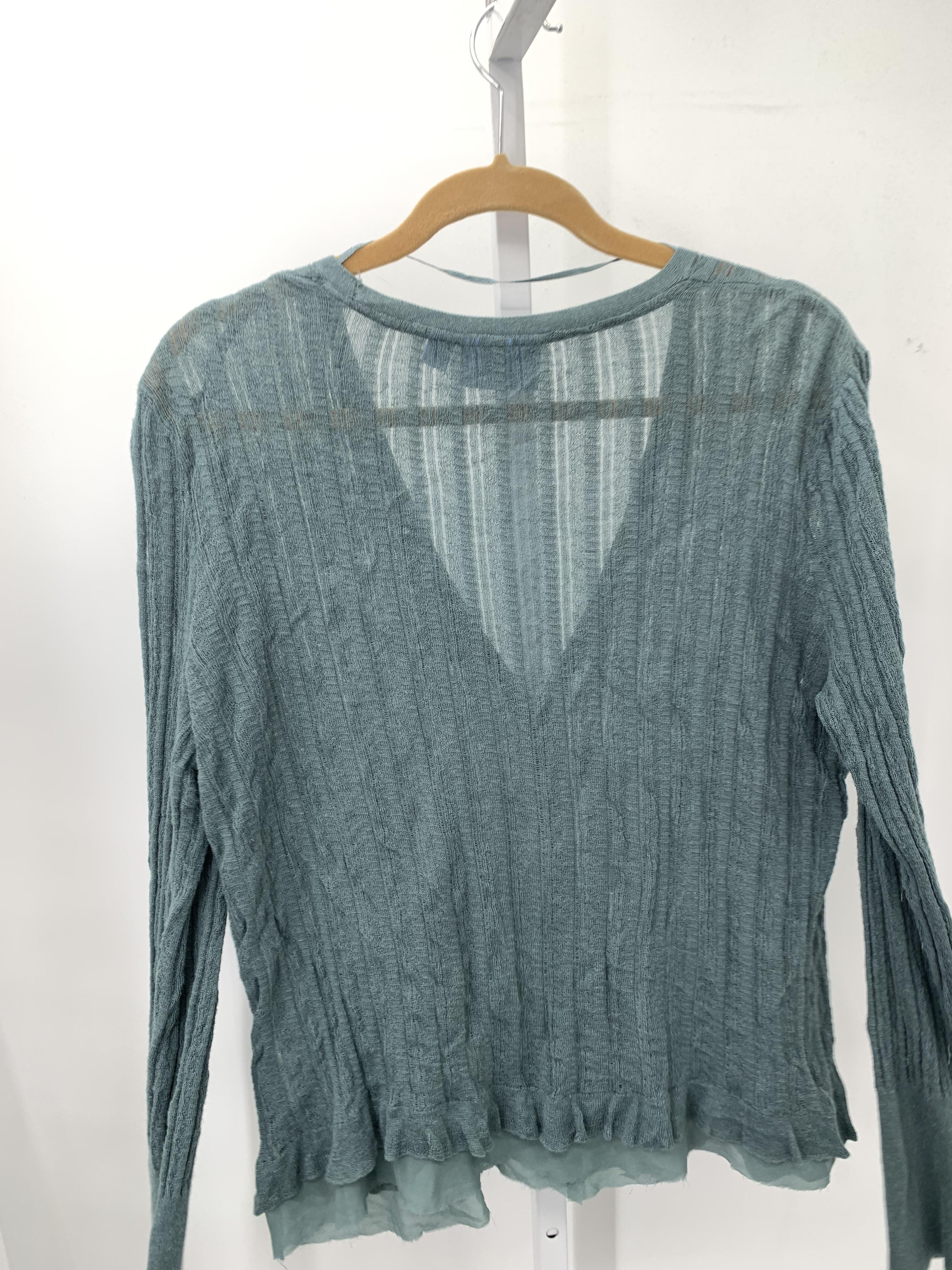 Vera Wang Size Extra Large Misses Long Slv Sweater