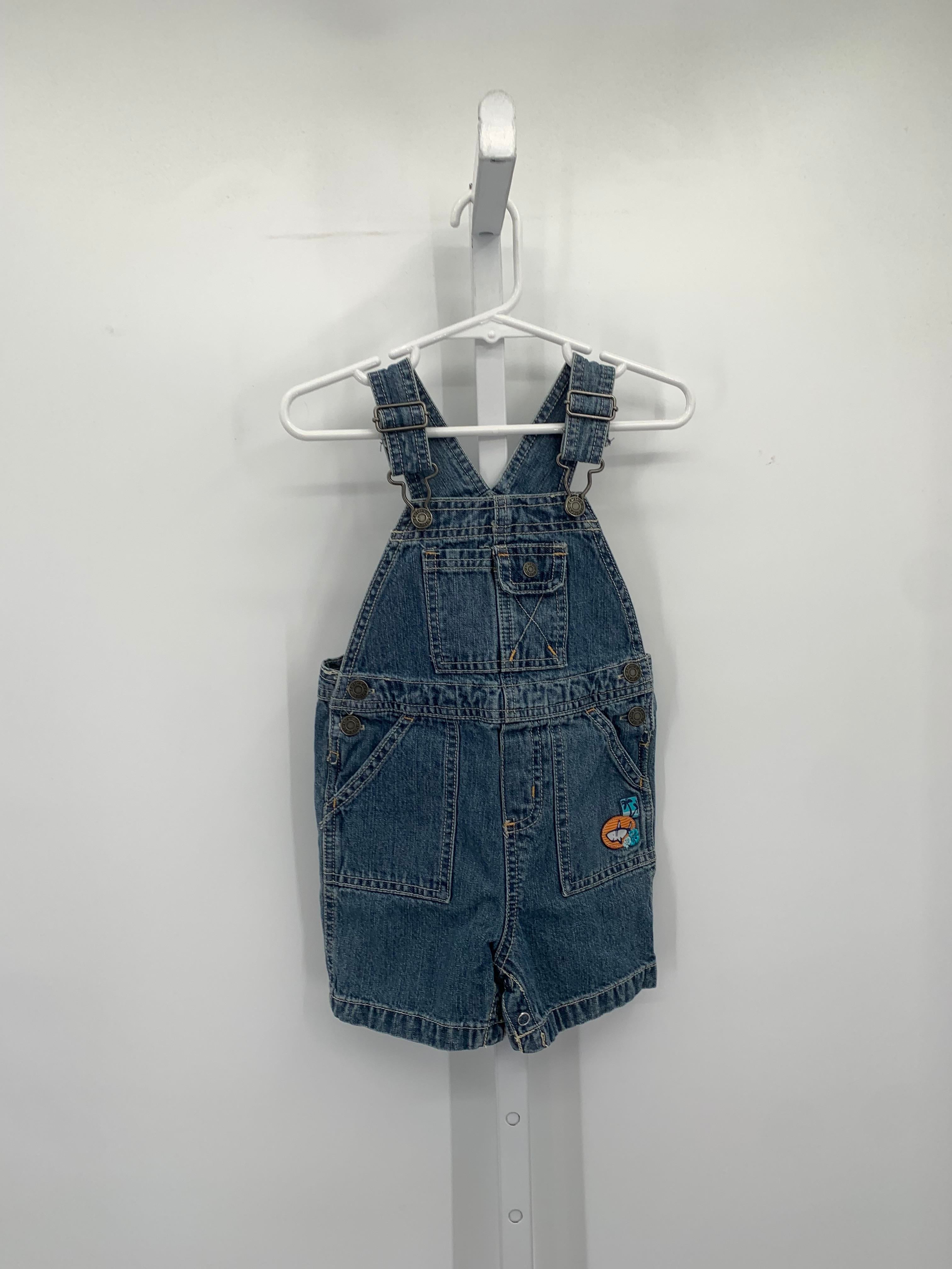 SHARK DENIM SHORTALLS