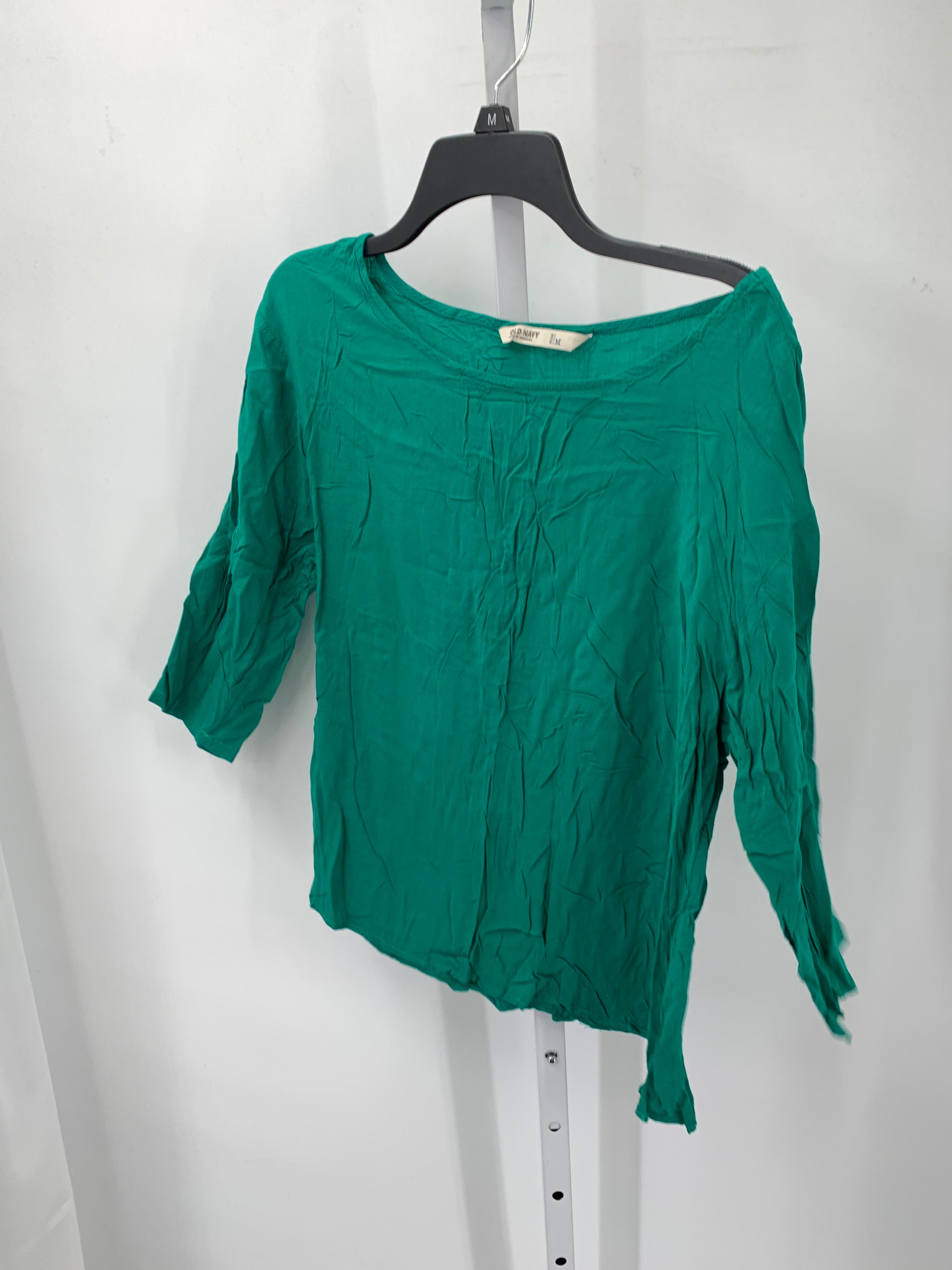 Old Navy Size Medium Misses 3/4 Sleeve Shirt