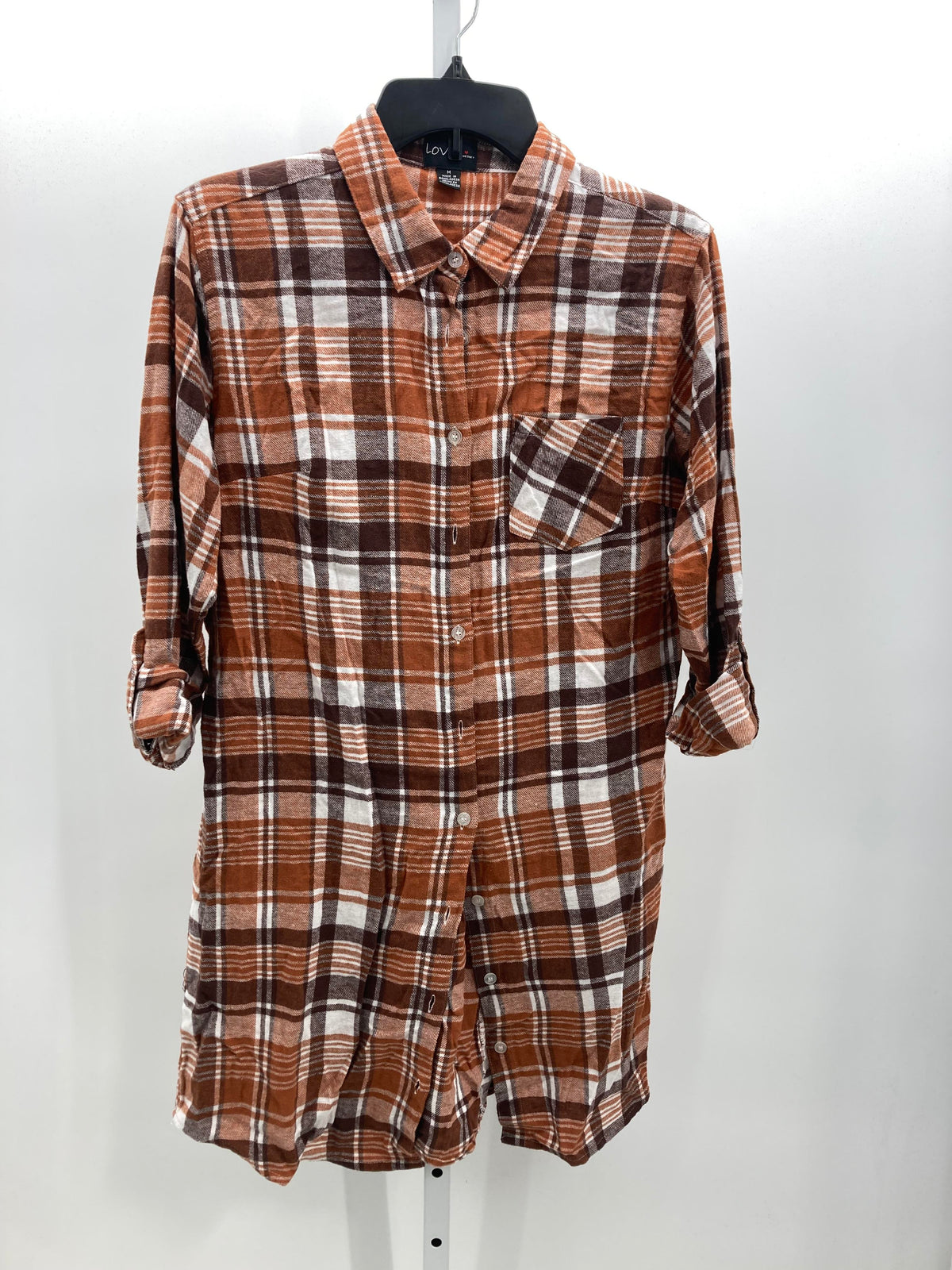 LOVE Size Medium Juniors Long Sleeve Dress
