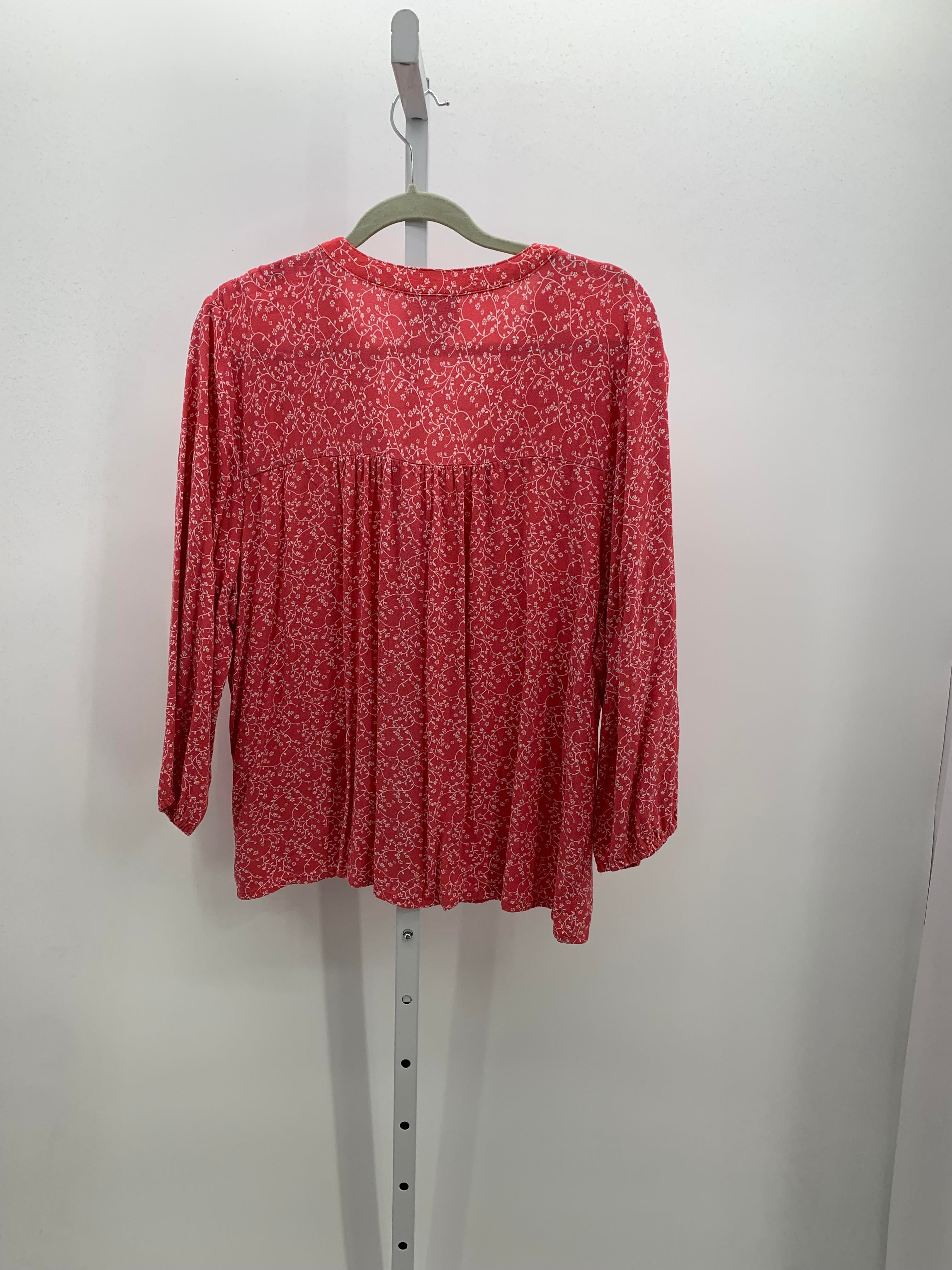 St. Johns Bay Size XXL Misses 3/4 Sleeve Shirt