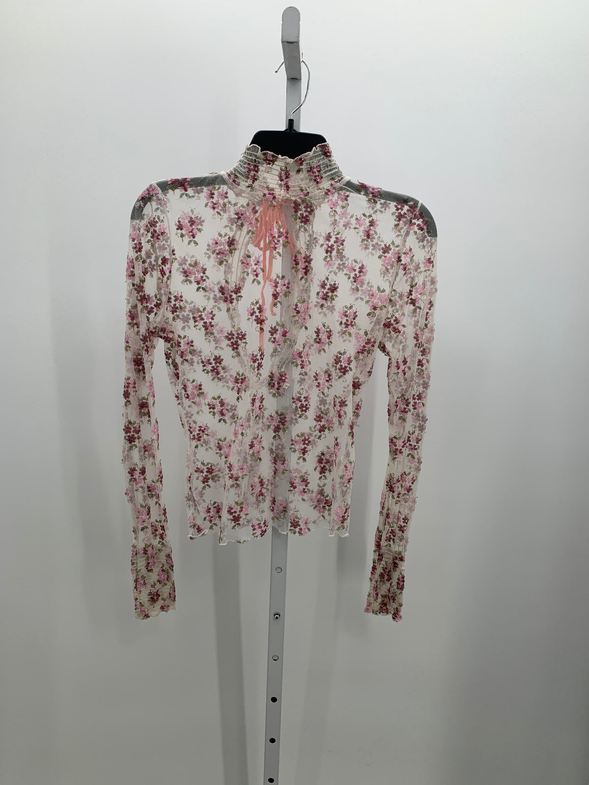Free People Size Medium Misses Long Sleeve Shirt