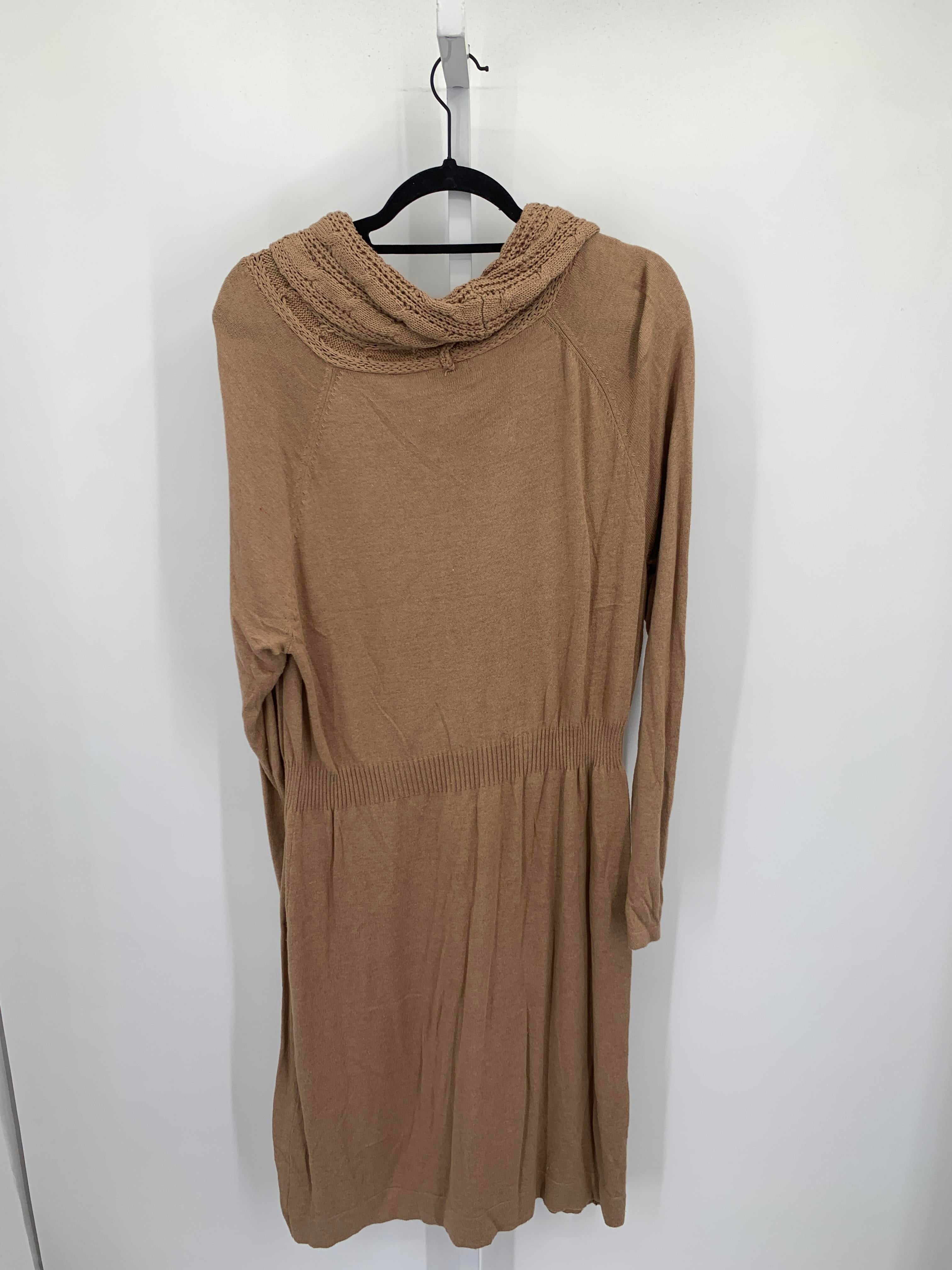 Merona Size XXL Misses Long Sleeve Dress