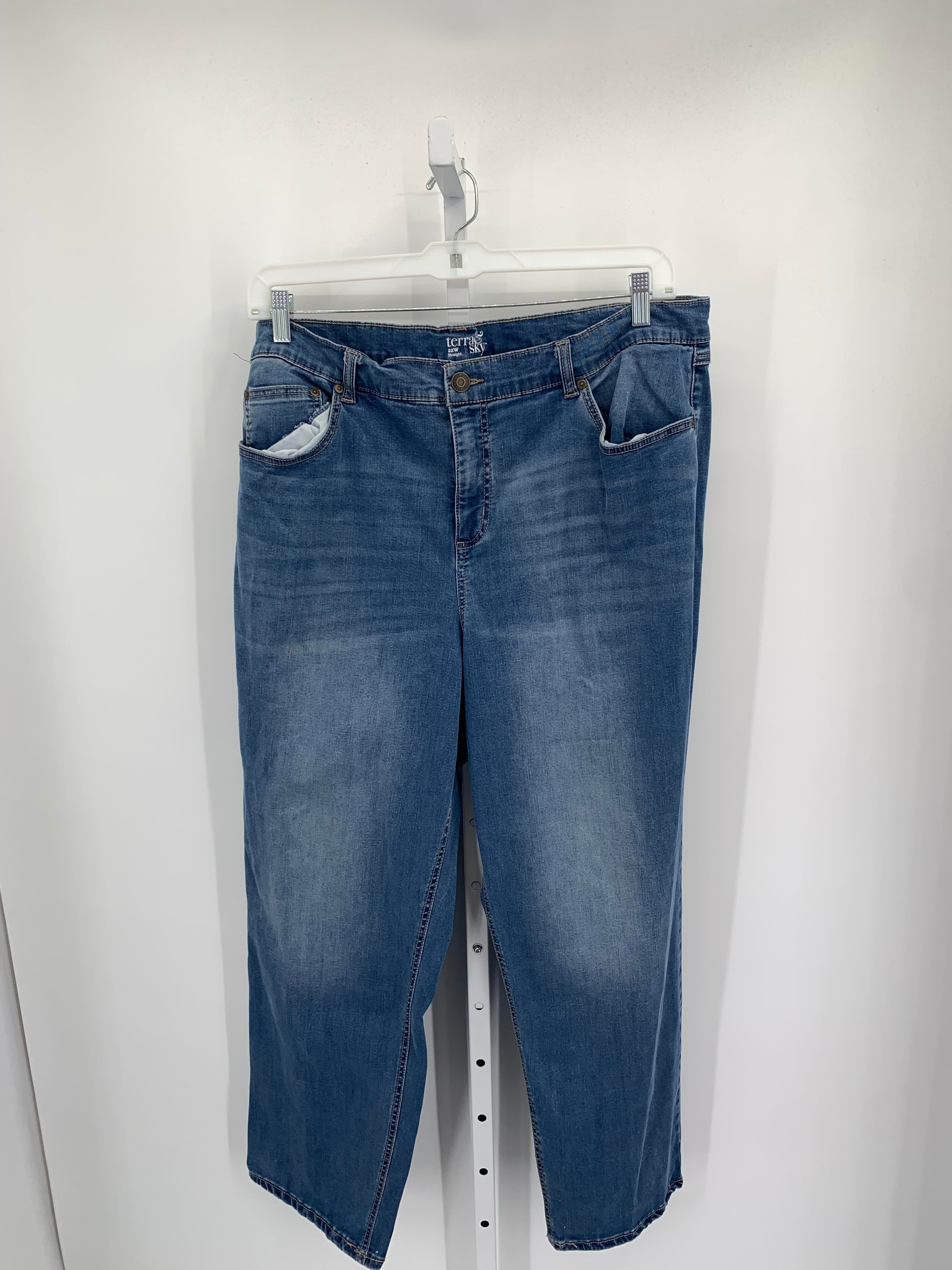 Terra & Sky Size 22 W Womens Jeans