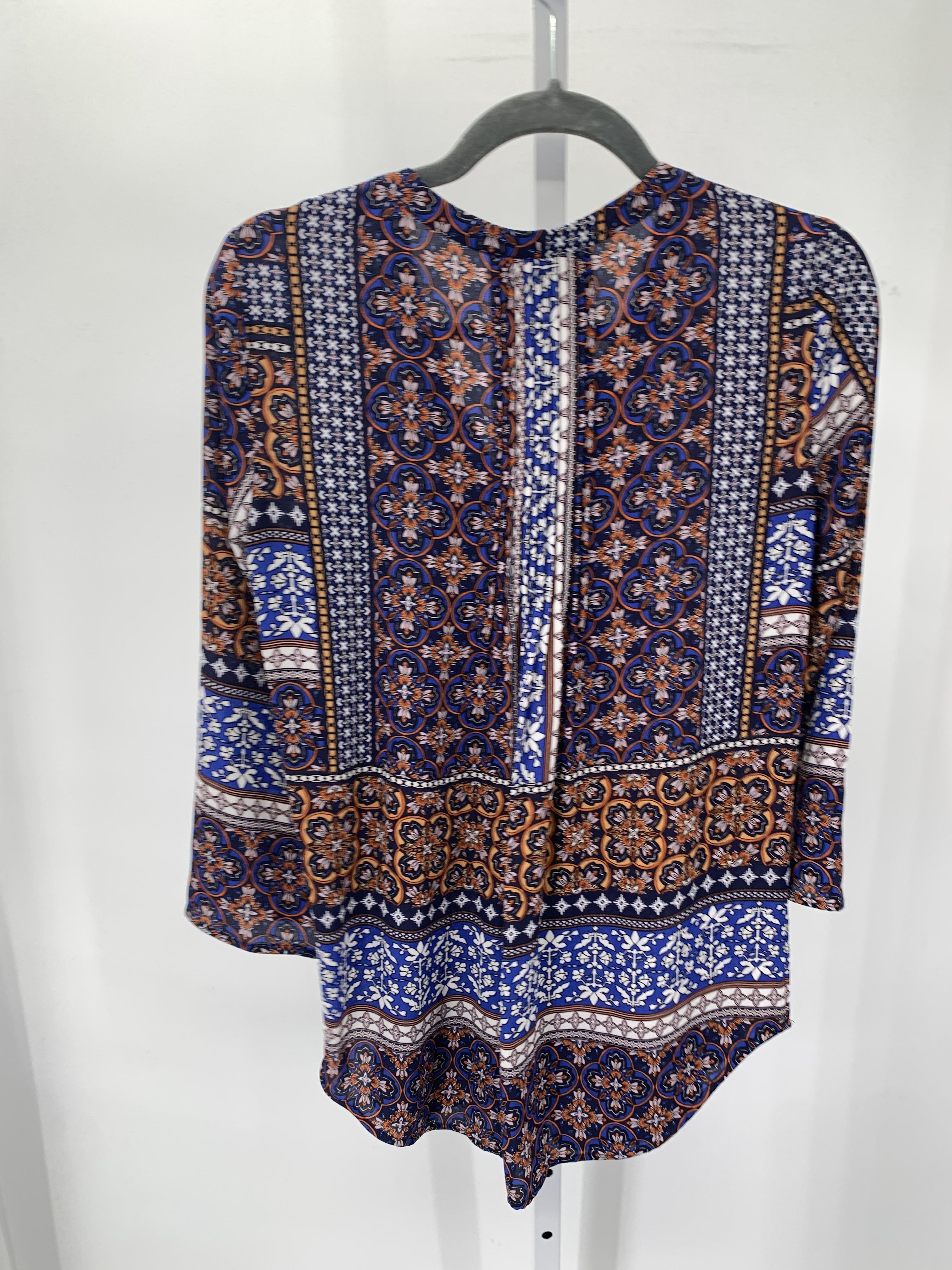 Daniel Rain Size X Small Misses 3/4 Sleeve Shirt