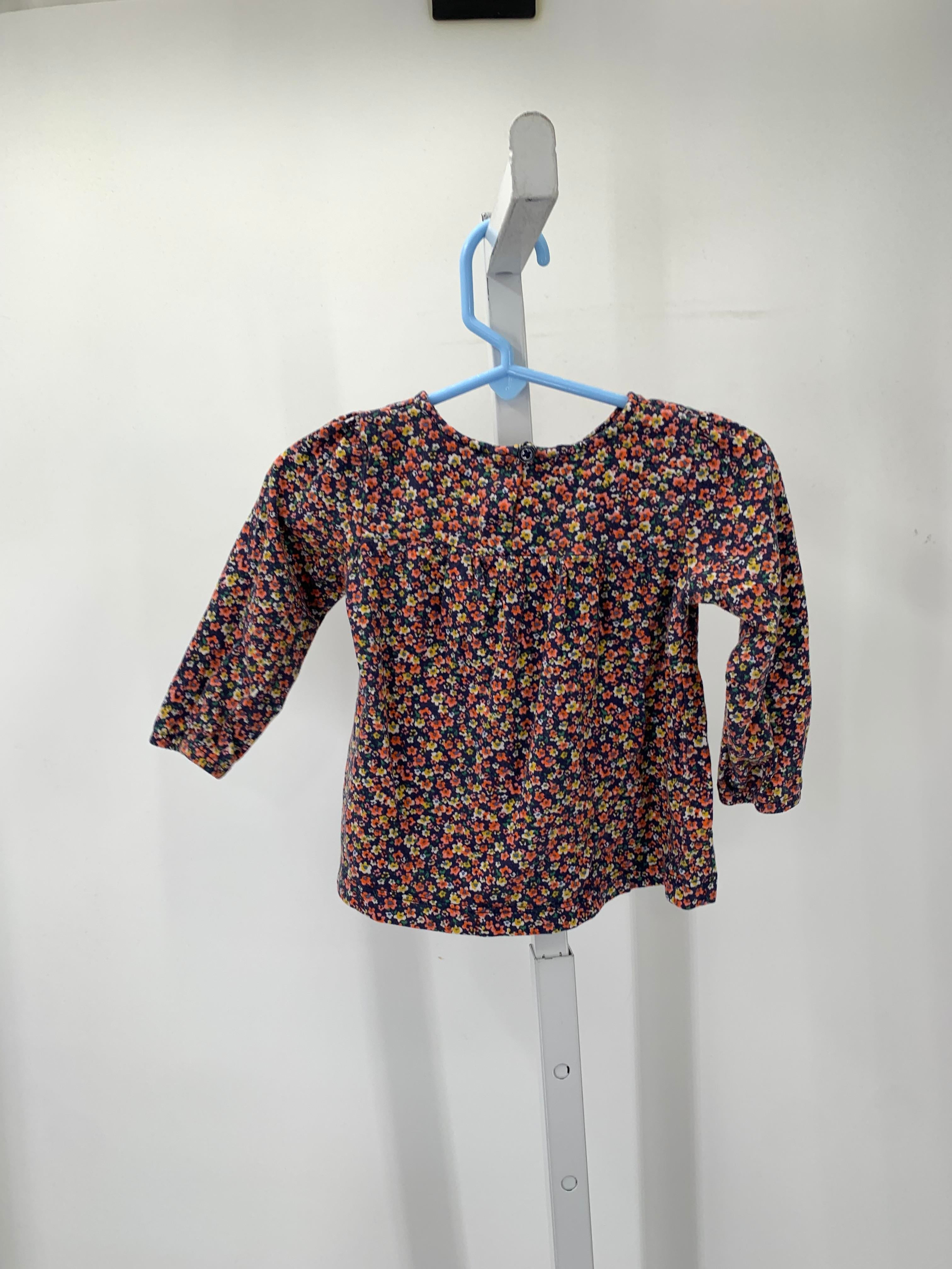 Carters Size 18 Months Girls Long Sleeve Shirt
