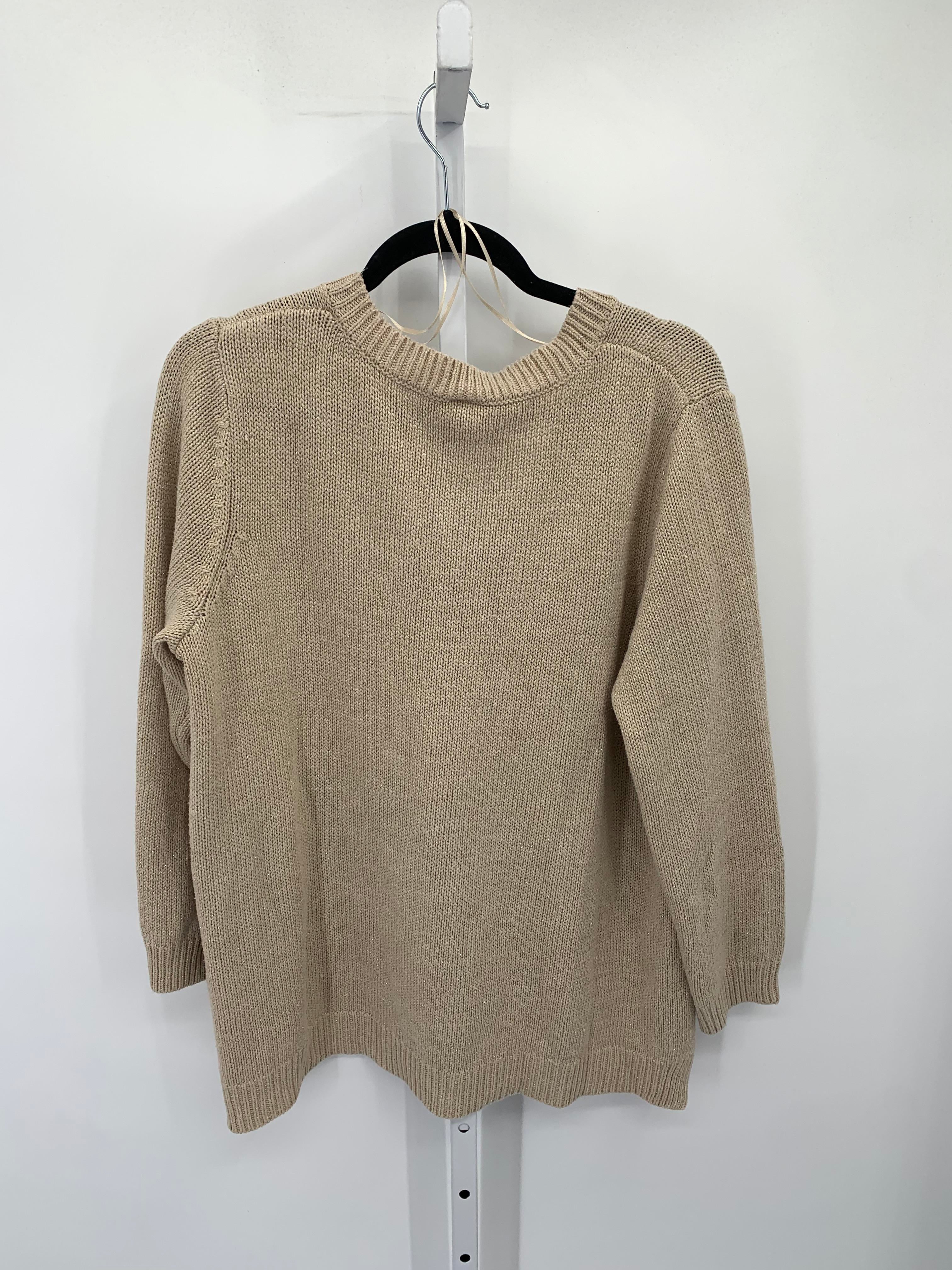 Faded Glory Size 2X Womens Long Slv Sweater