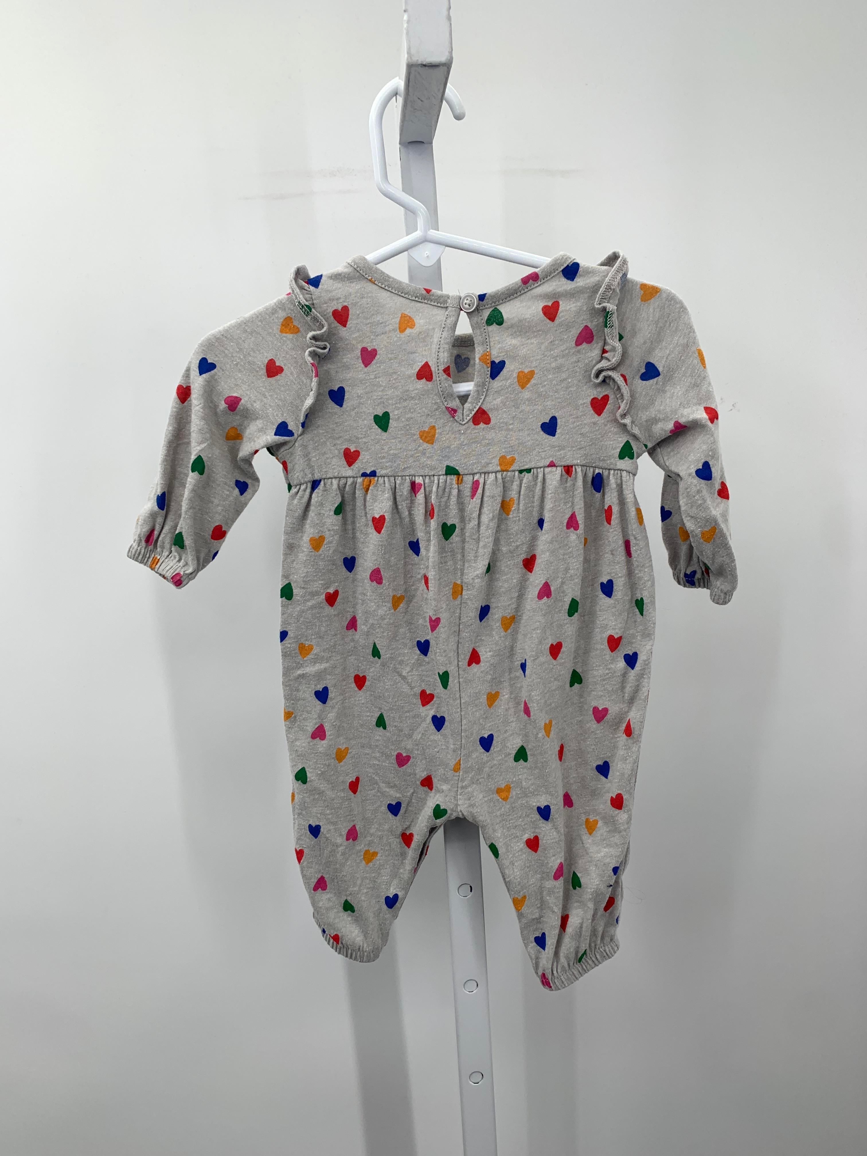 Old Navy Size 0-3 months Girls Long Slv. Romper