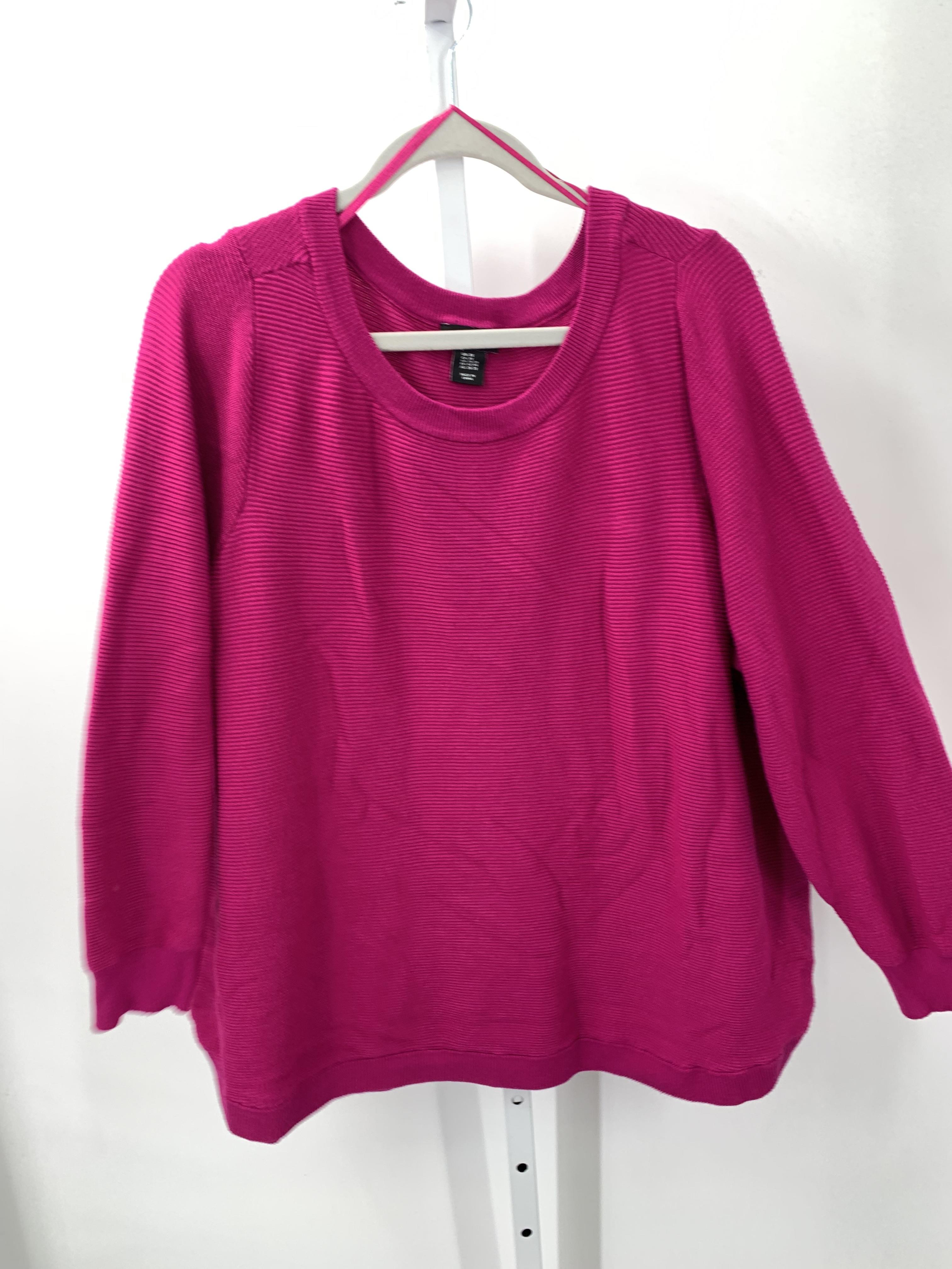 Jones New York Size 3X Womens Long Slv Sweater